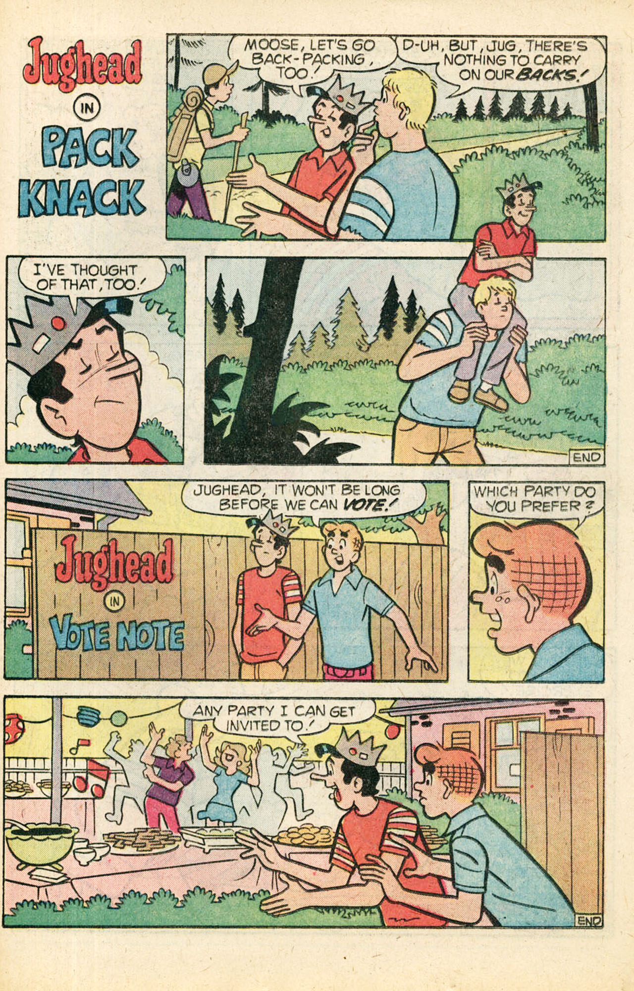 Read online Jughead's Jokes comic -  Issue #61 - 23