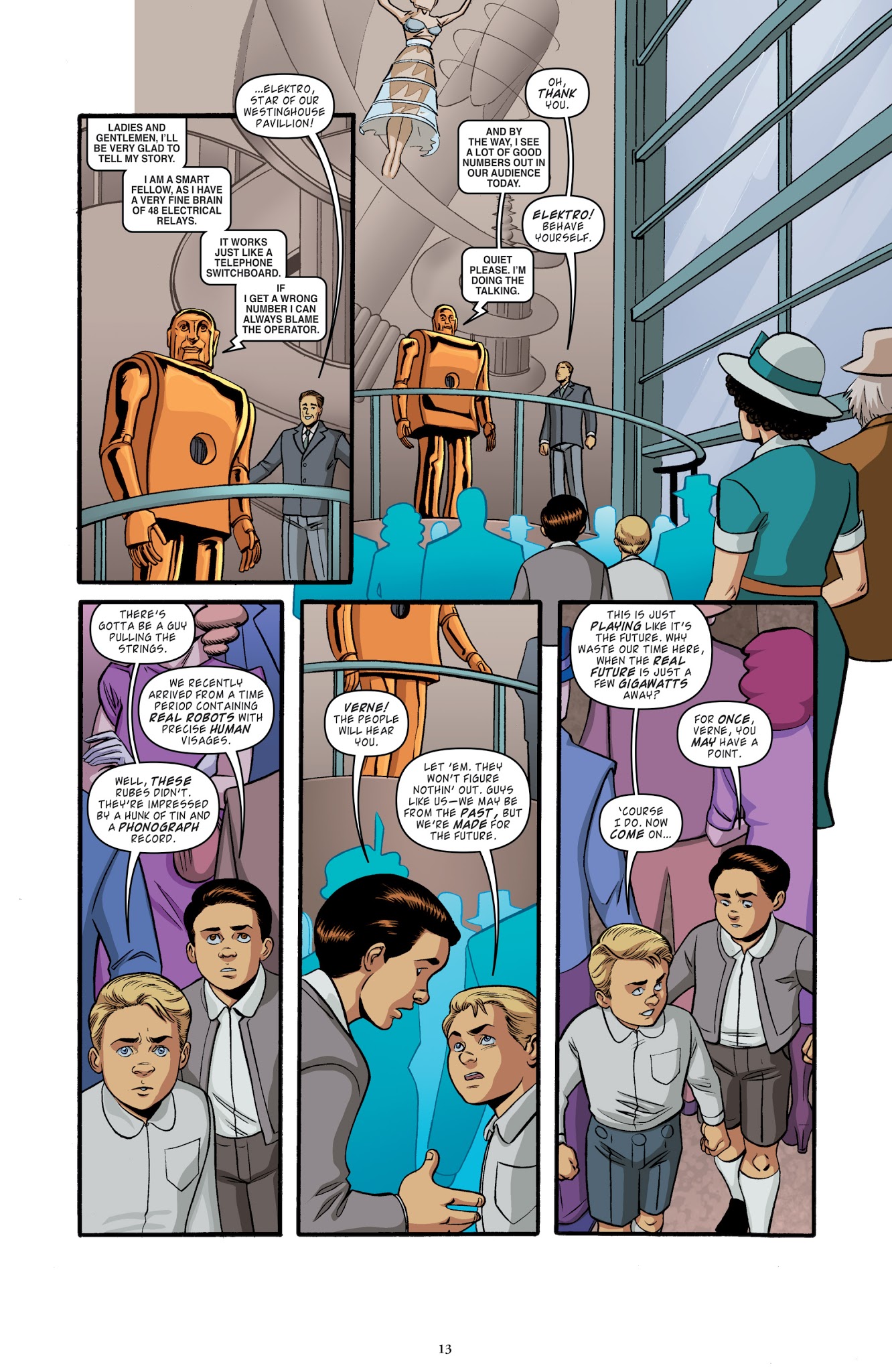 Read online Back to the Future: Tales from the Time Train comic -  Issue #2 - 15