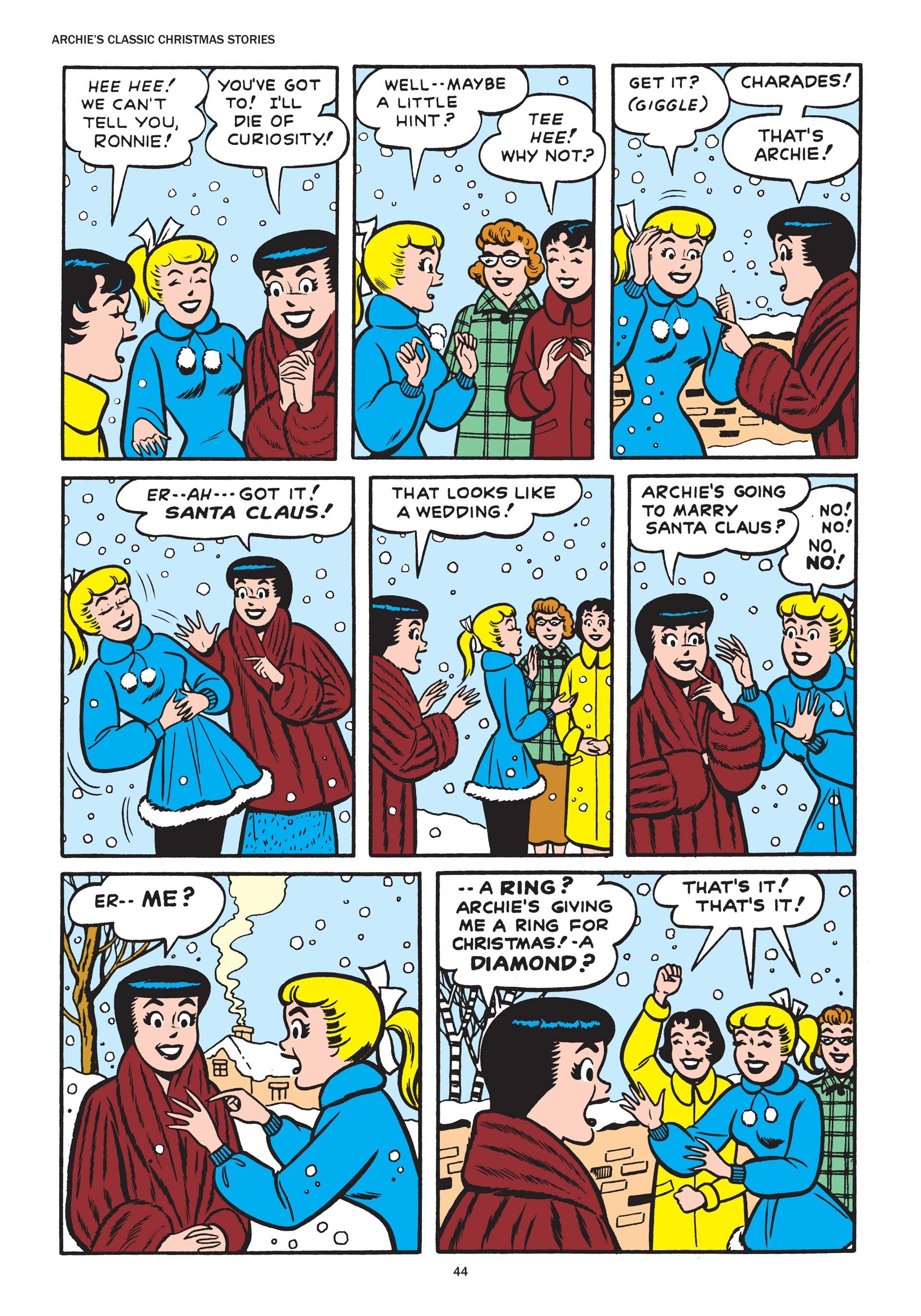 Read online Archie's Classic Christmas Stories comic -  Issue # TPB - 45