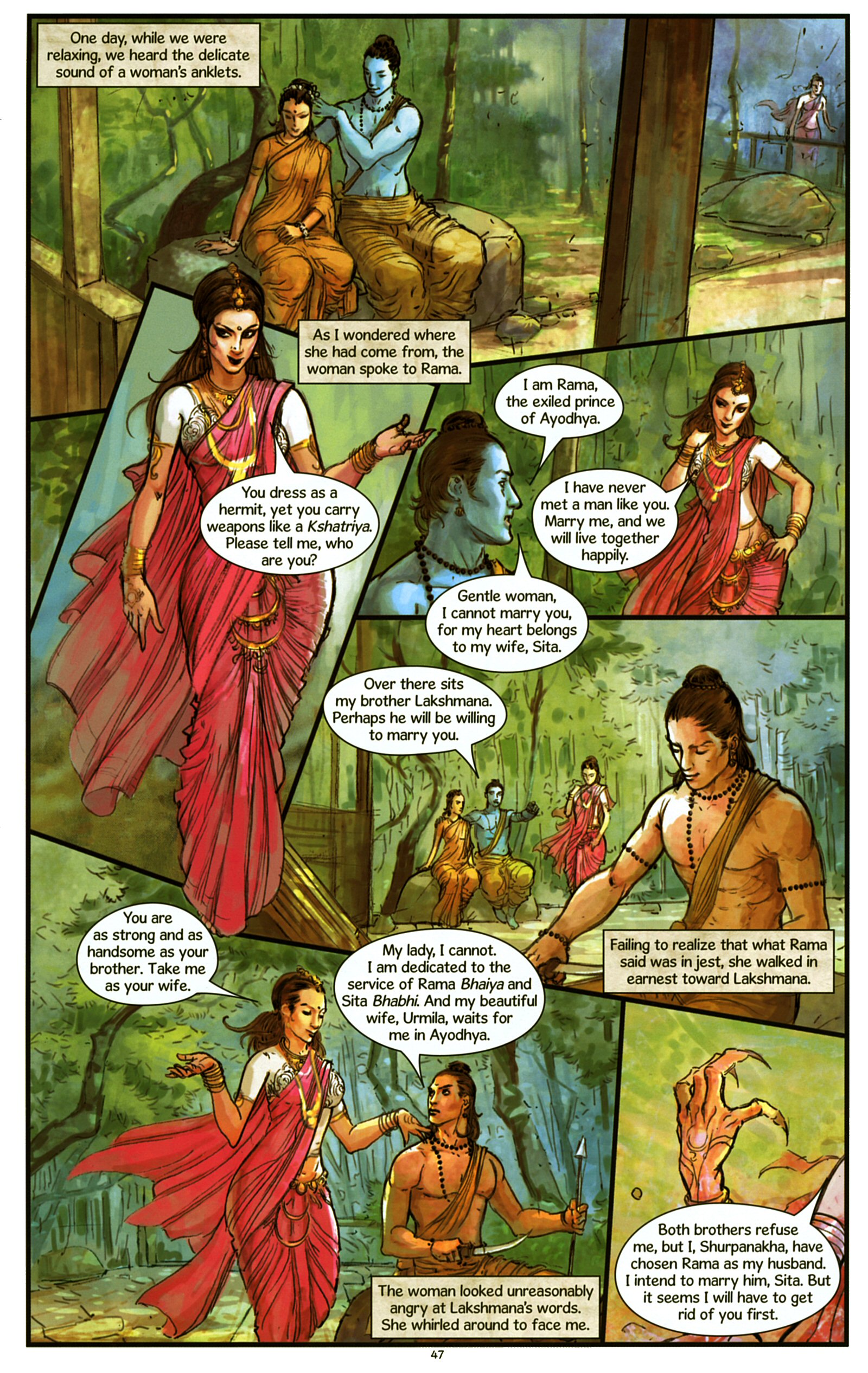 Read online Sita Daughter of the Earth comic -  Issue # TPB - 51