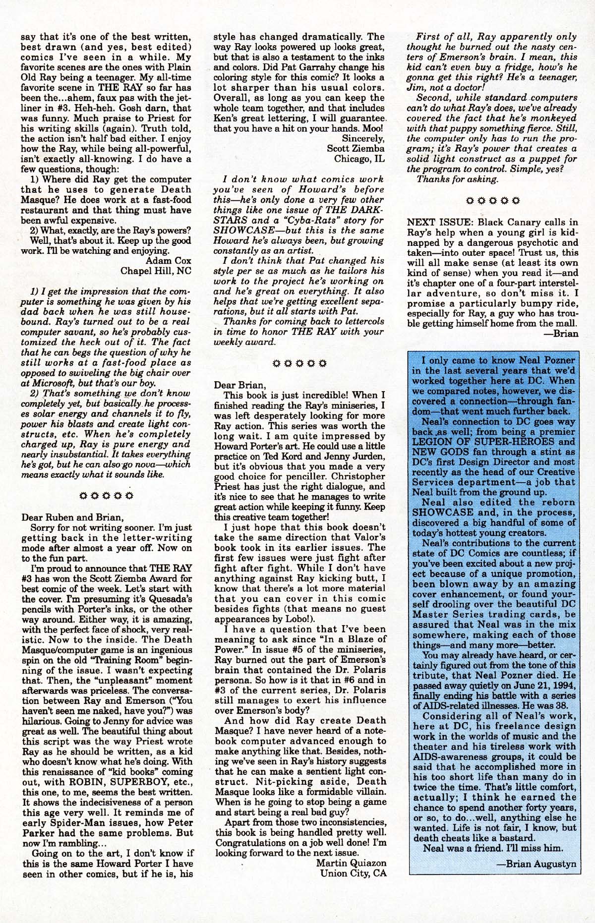 Read online The Ray (1994) comic -  Issue #0 - 27