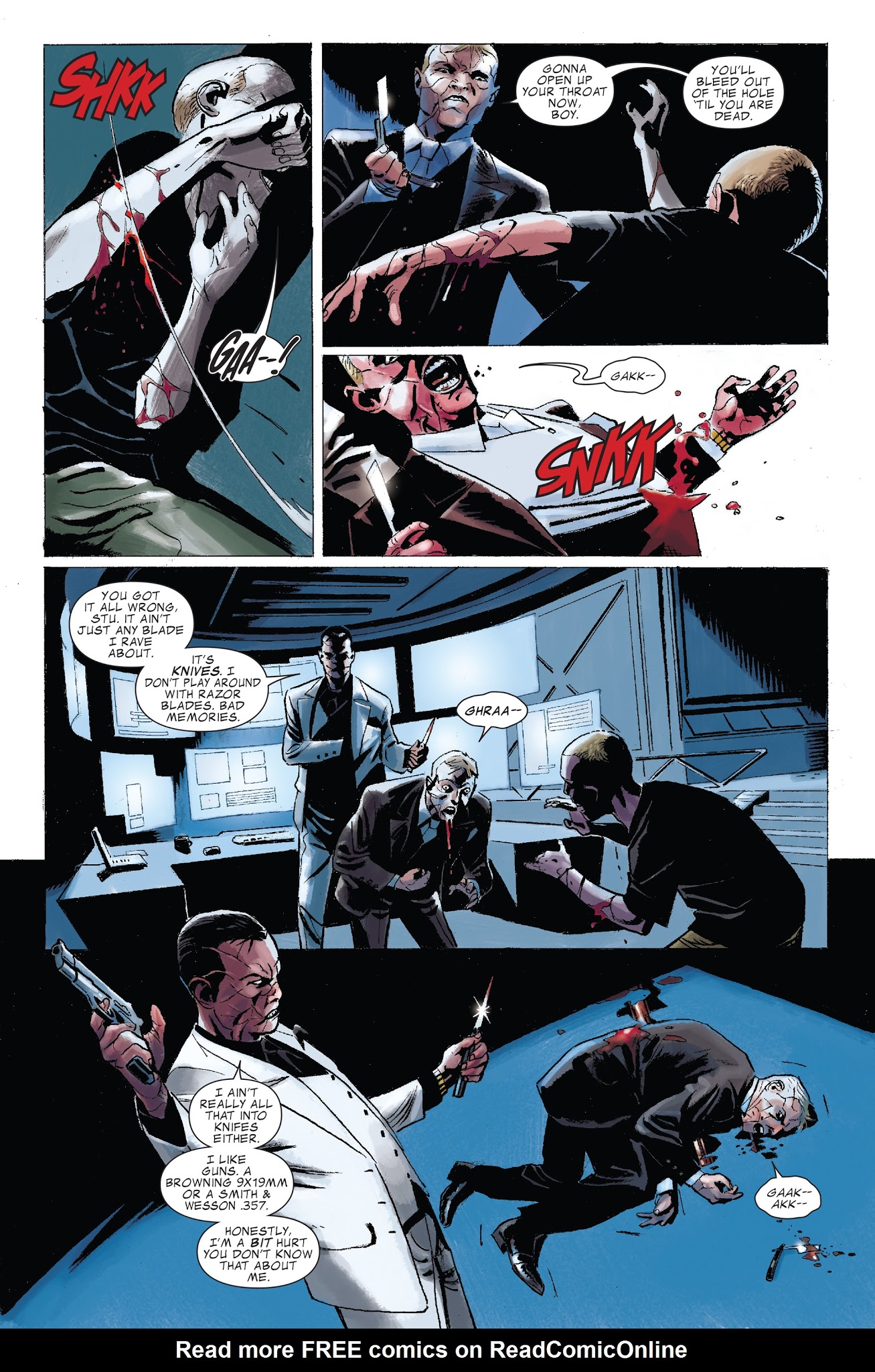 Read online Punisher: In The Blood comic -  Issue #4 - 22