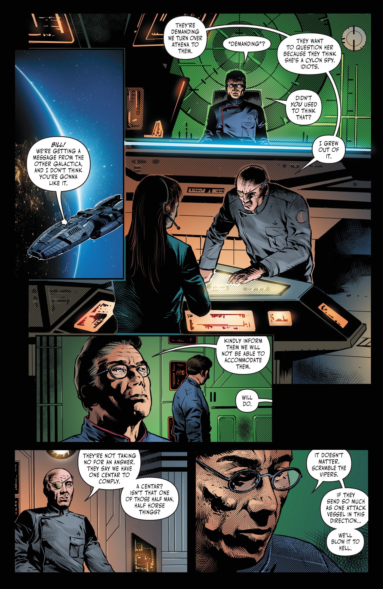 Read online Battlestar Galactica BSG vs. BSG comic -  Issue # _TPB (Part 2) - 6