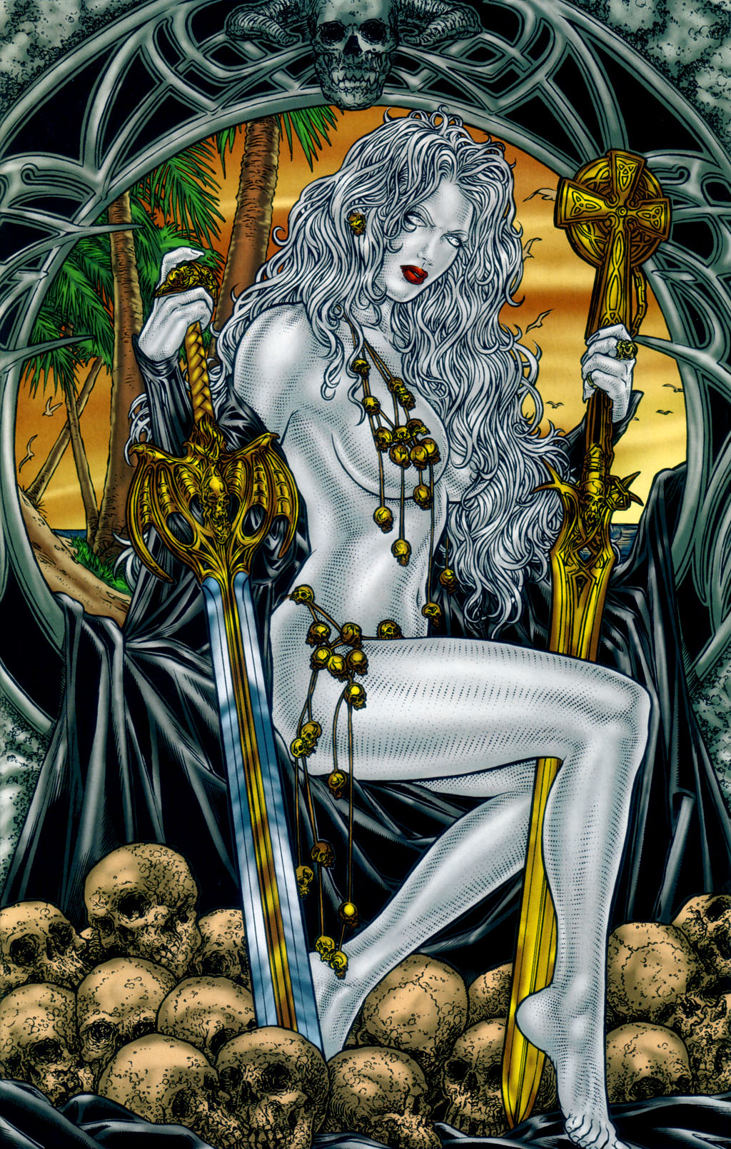 Read online Brian Pulido's Lady Death: 2005 Bikini Special comic -  Issue # Full - 9