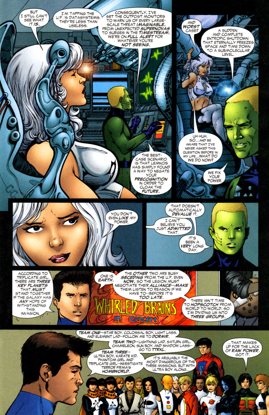 Read online Legion of Super-Heroes (2005) comic -  Issue #10 - 15