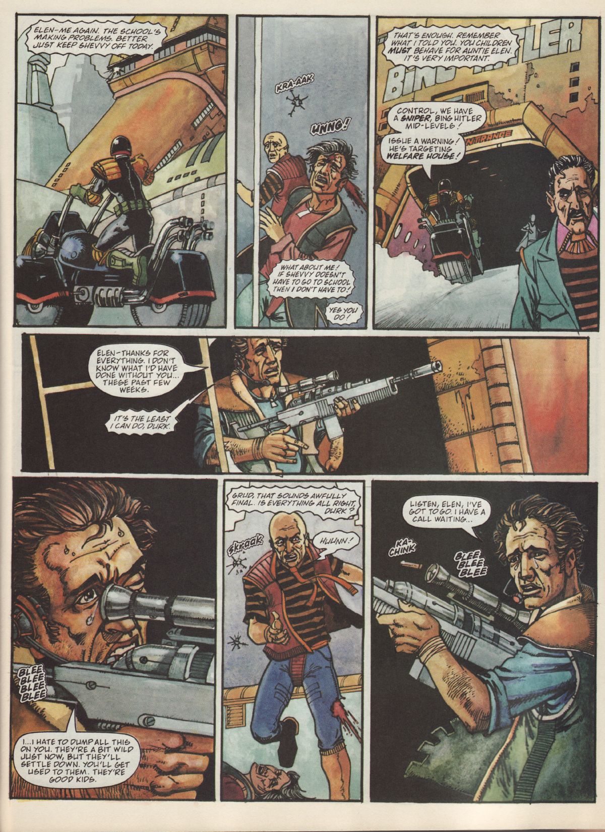 Read online Judge Dredd Megazine (vol. 3) comic -  Issue #22 - 24