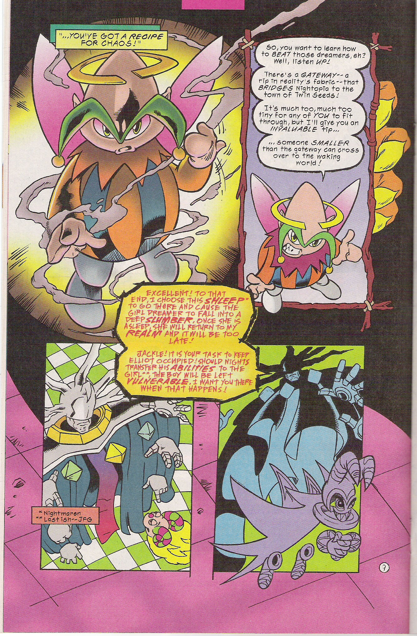 Read online NiGHTS into Dreams... comic -  Issue #2 - 11