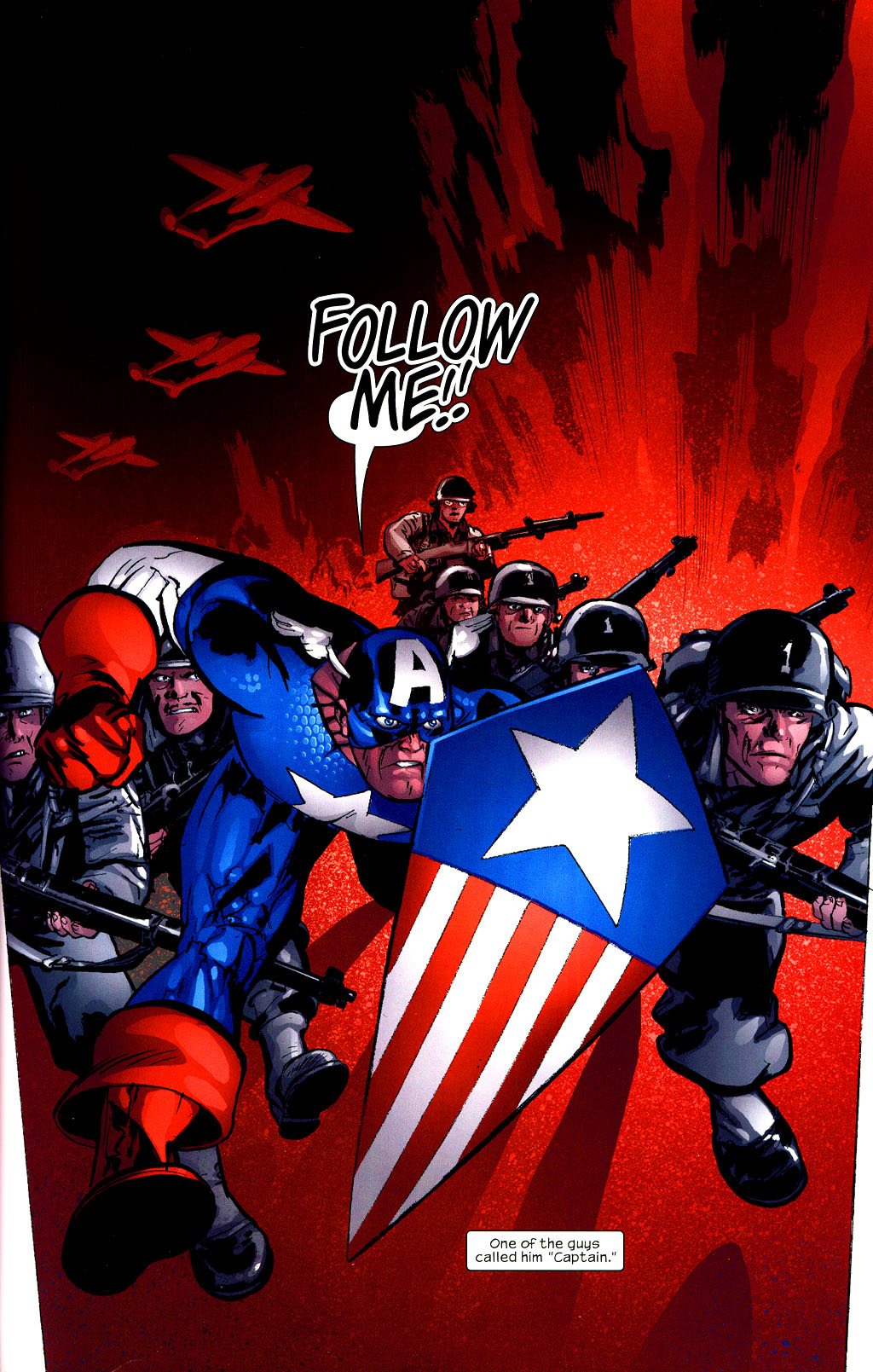 Read online Captain America: Red, White & Blue comic -  Issue # TPB - 10