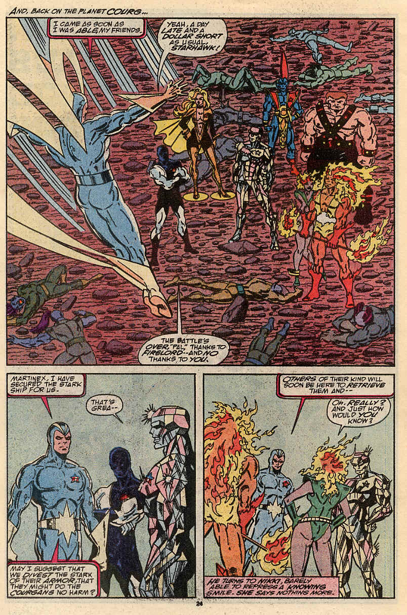 Read online Guardians of the Galaxy (1990) comic -  Issue #4 - 19
