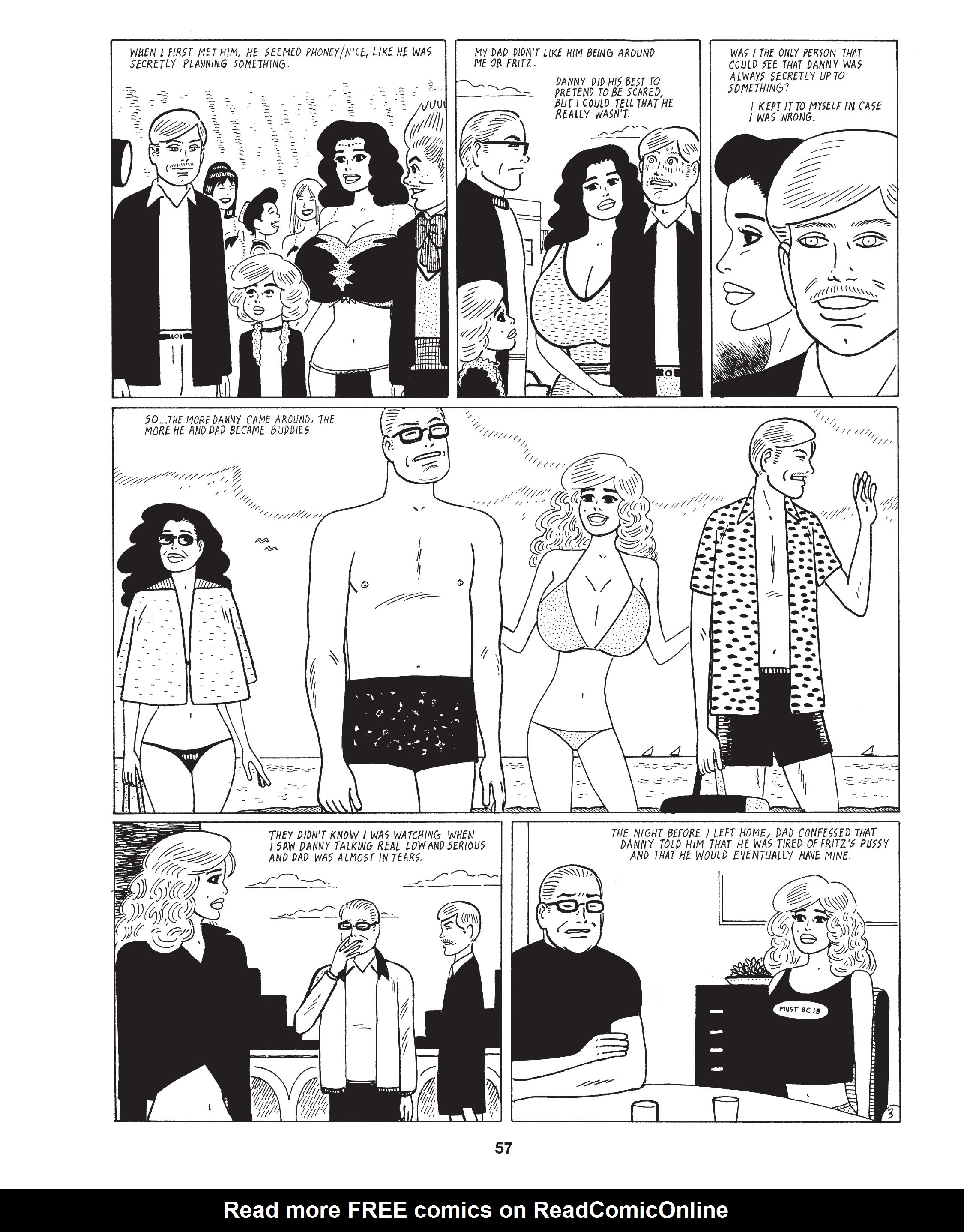 Read online Love and Rockets: New Stories comic -  Issue #8 - 60