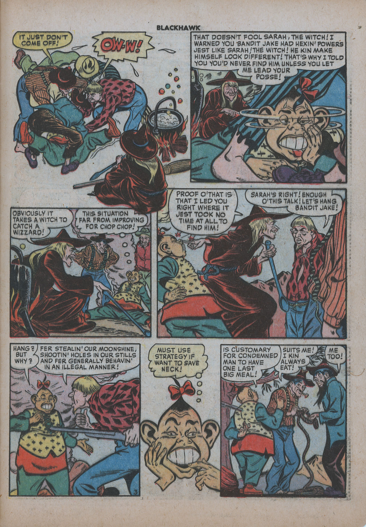 Read online Blackhawk (1957) comic -  Issue #34 - 38