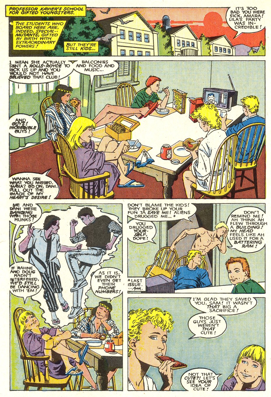 The New Mutants Issue #56 #63 - English 2