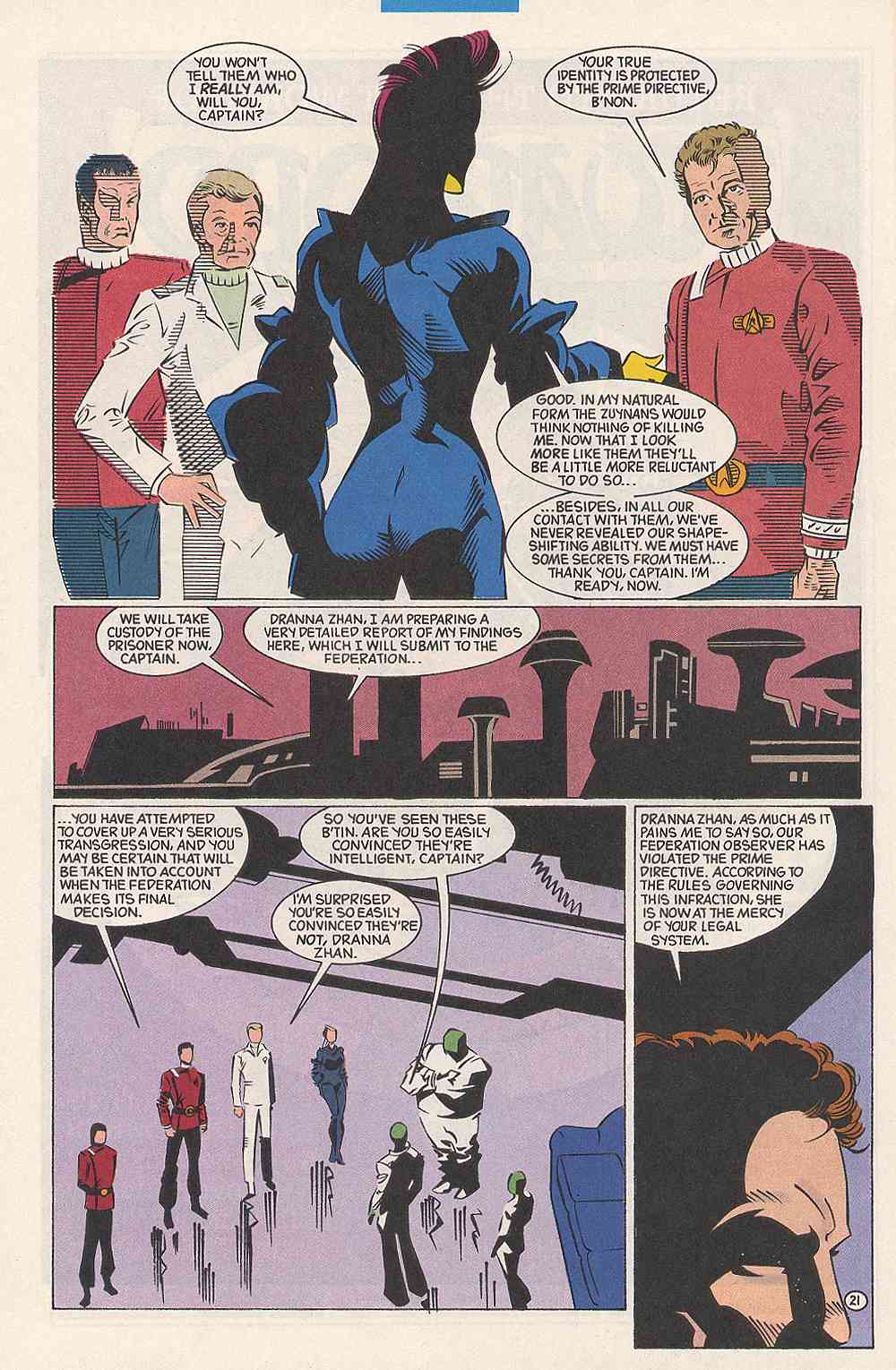 Read online Star Trek (1989) comic -  Issue #29 - 25