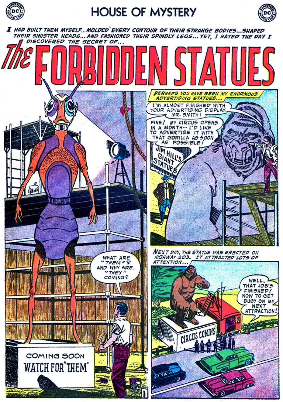 Read online House of Mystery (1951) comic -  Issue #53 - 19