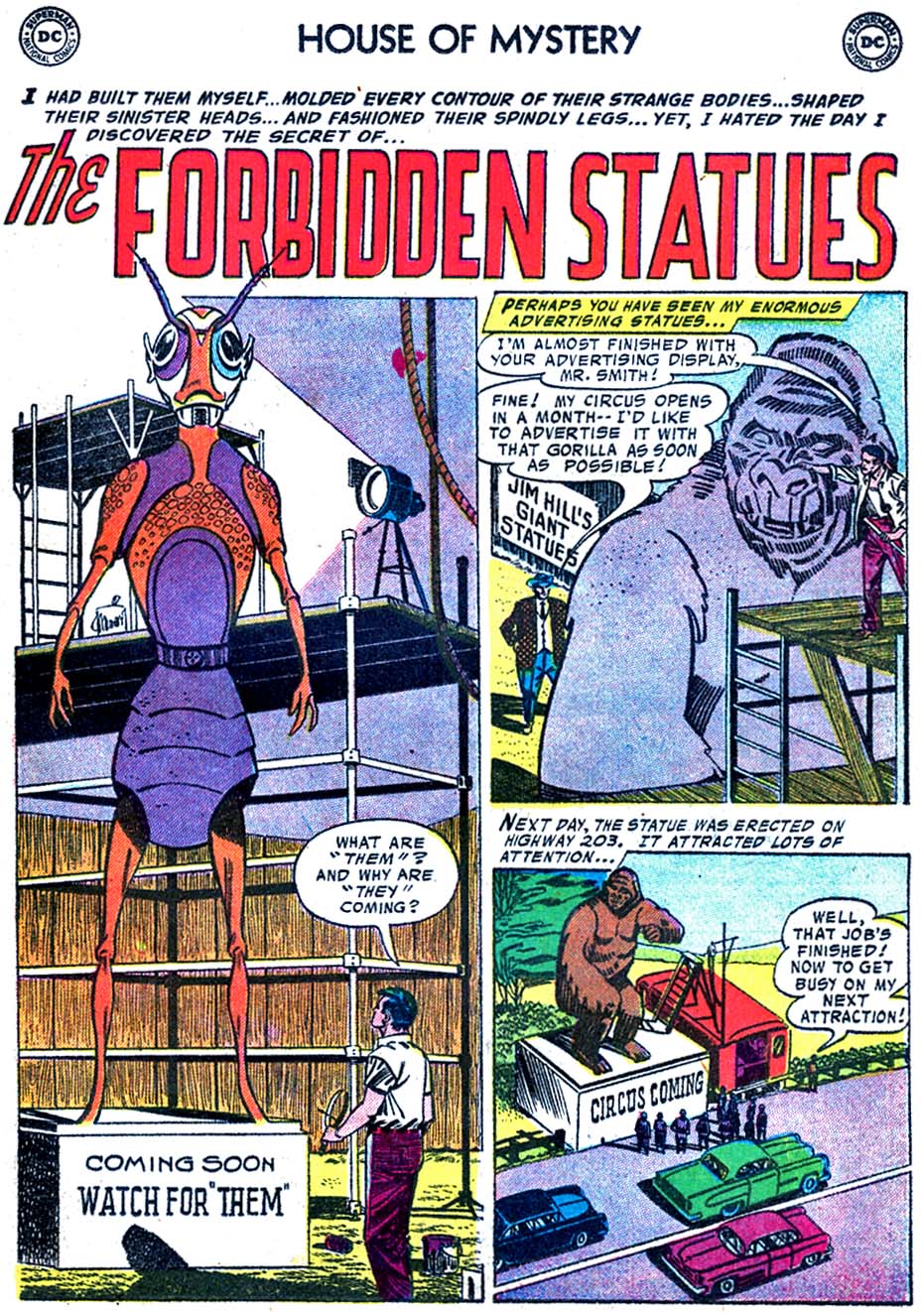 Read online House of Mystery (1951) comic -  Issue #53 - 19