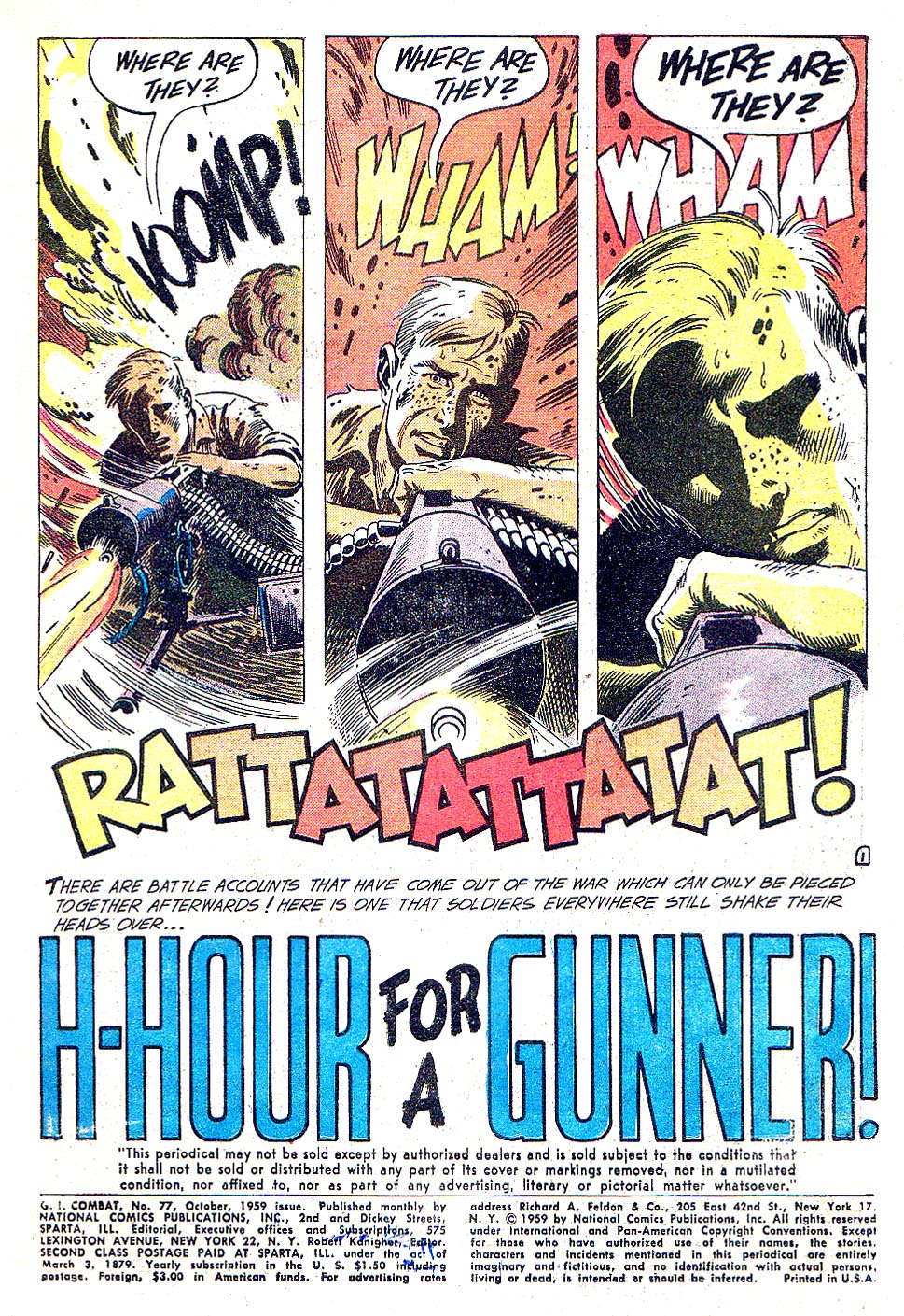 Read online G.I. Combat (1952) comic -  Issue #77 - 3