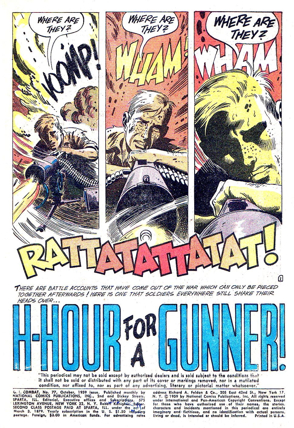 Read online G.I. Combat (1952) comic -  Issue #77 - 3