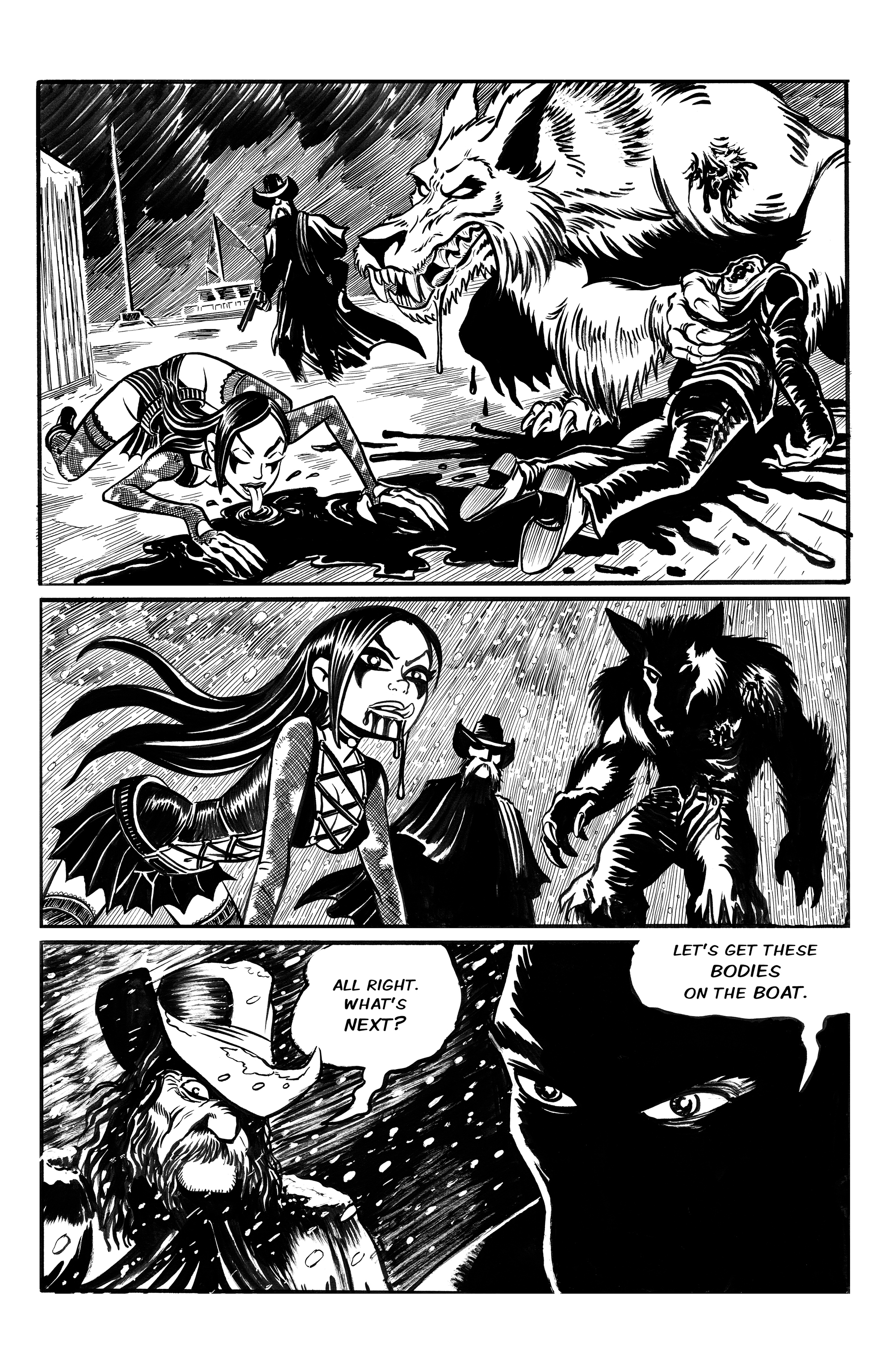 Read online Wulf and Batsy: Magnum Orgus comic -  Issue #6 - 17