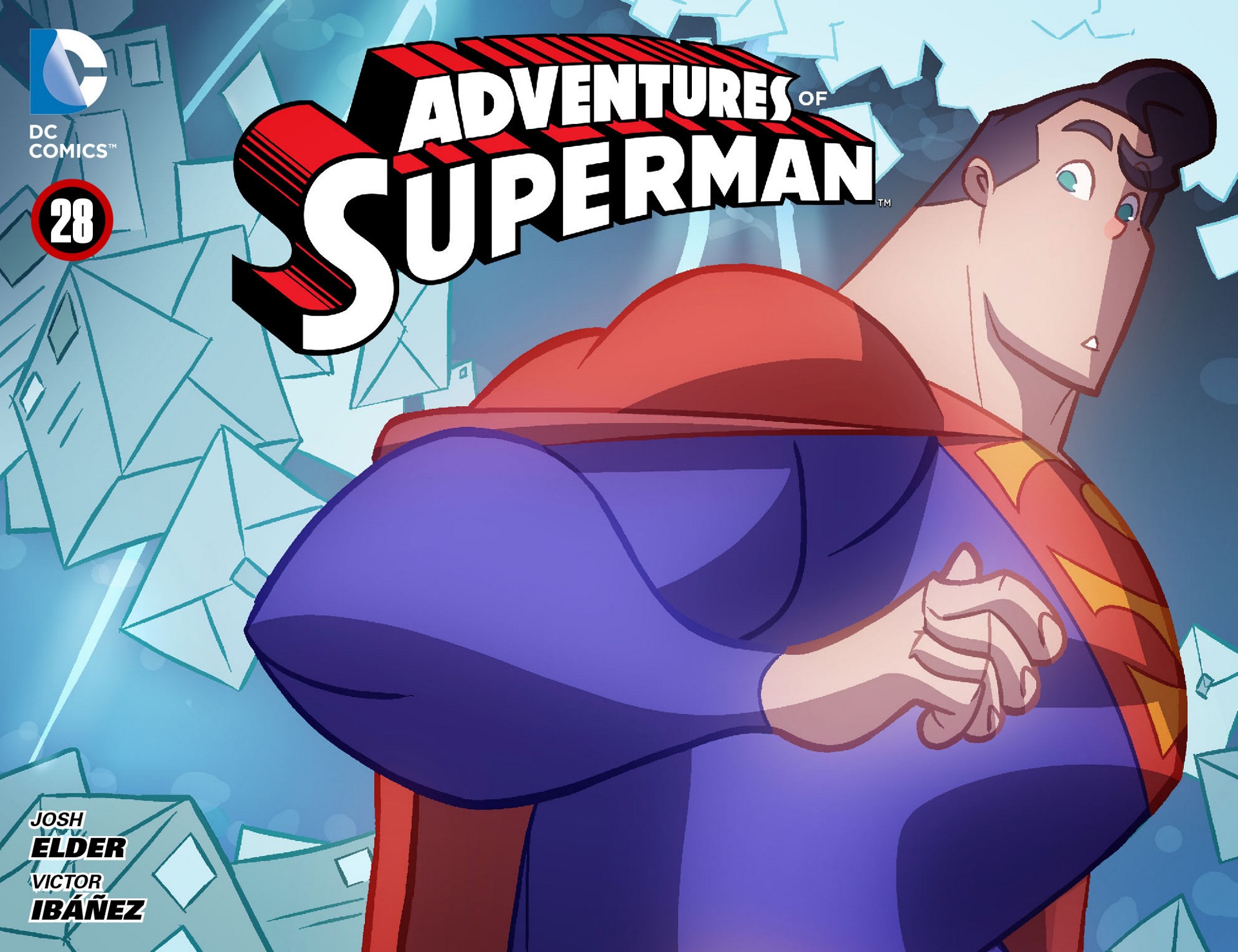 Read online Adventures of Superman [I] comic -  Issue #28 - 1
