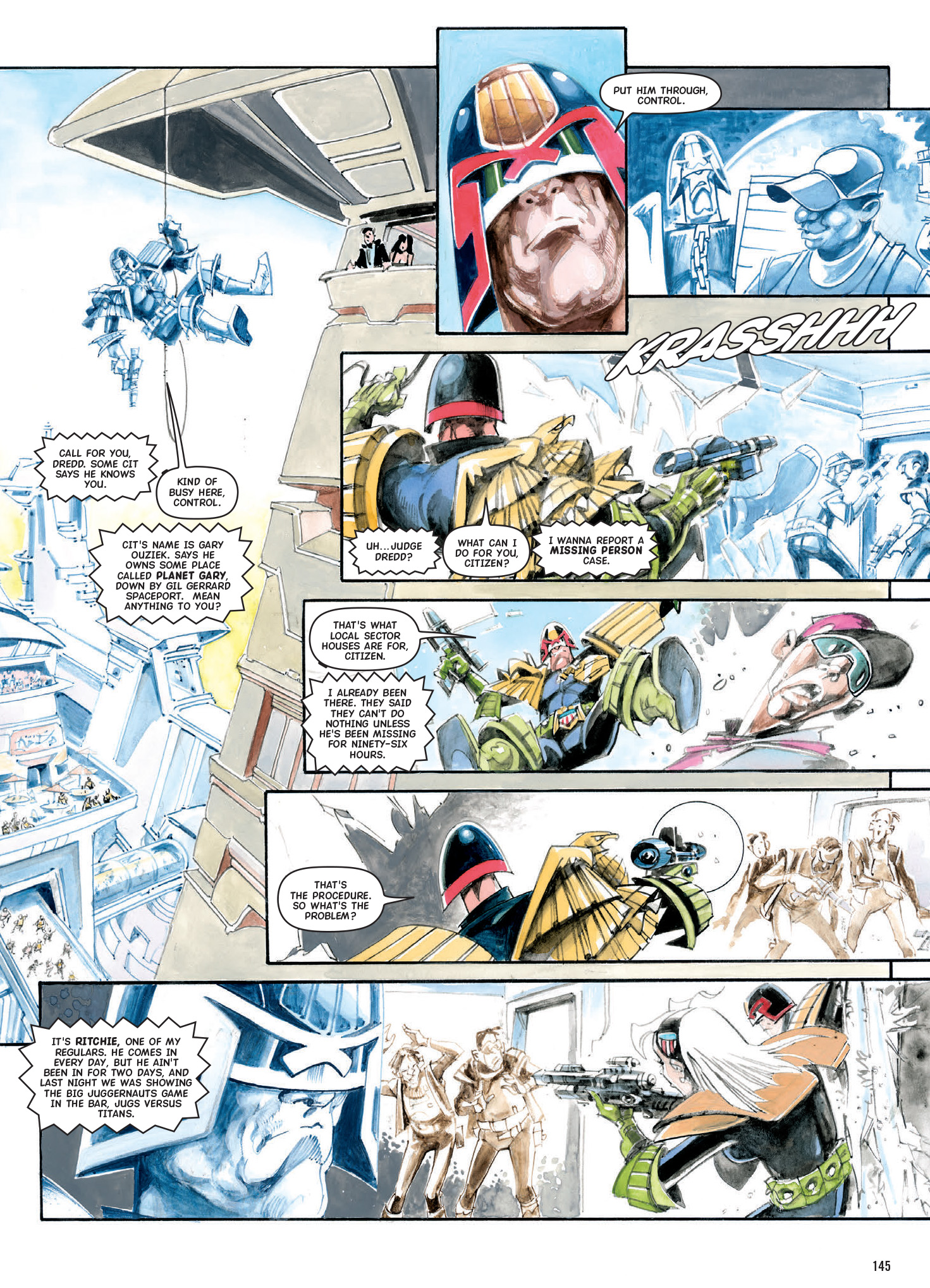 Read online Judge Dredd: The Complete Case Files comic -  Issue # TPB 40 (Part 2) - 47
