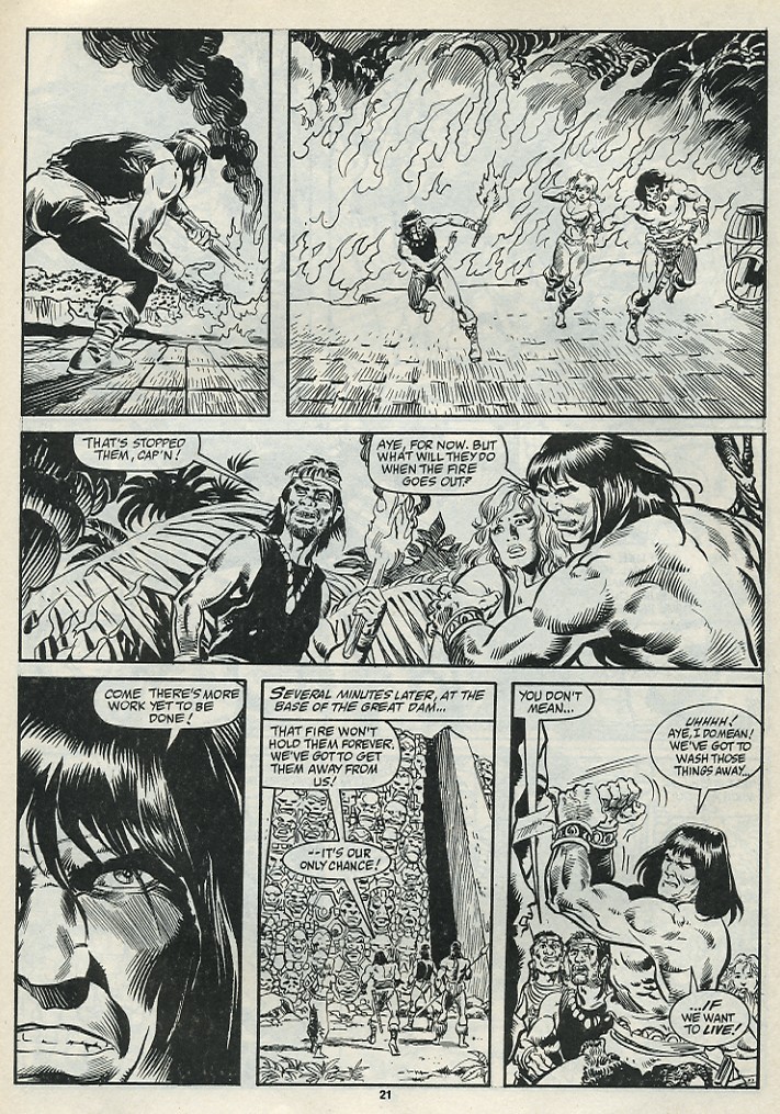 The Savage Sword Of Conan issue 182 - Page 23