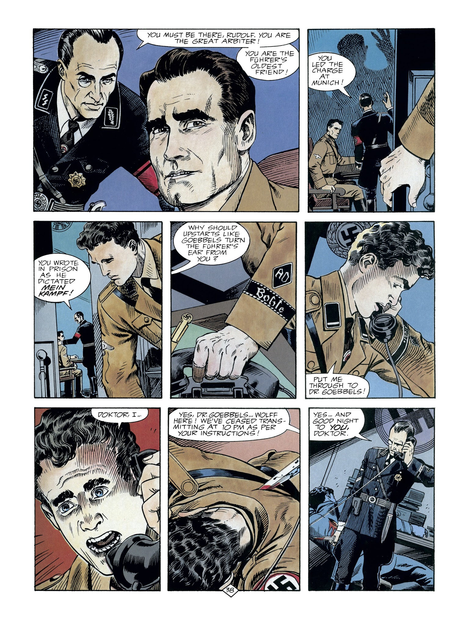 Read online The Shadow 1941: Hitler's Astrologer comic -  Issue # Full - 43