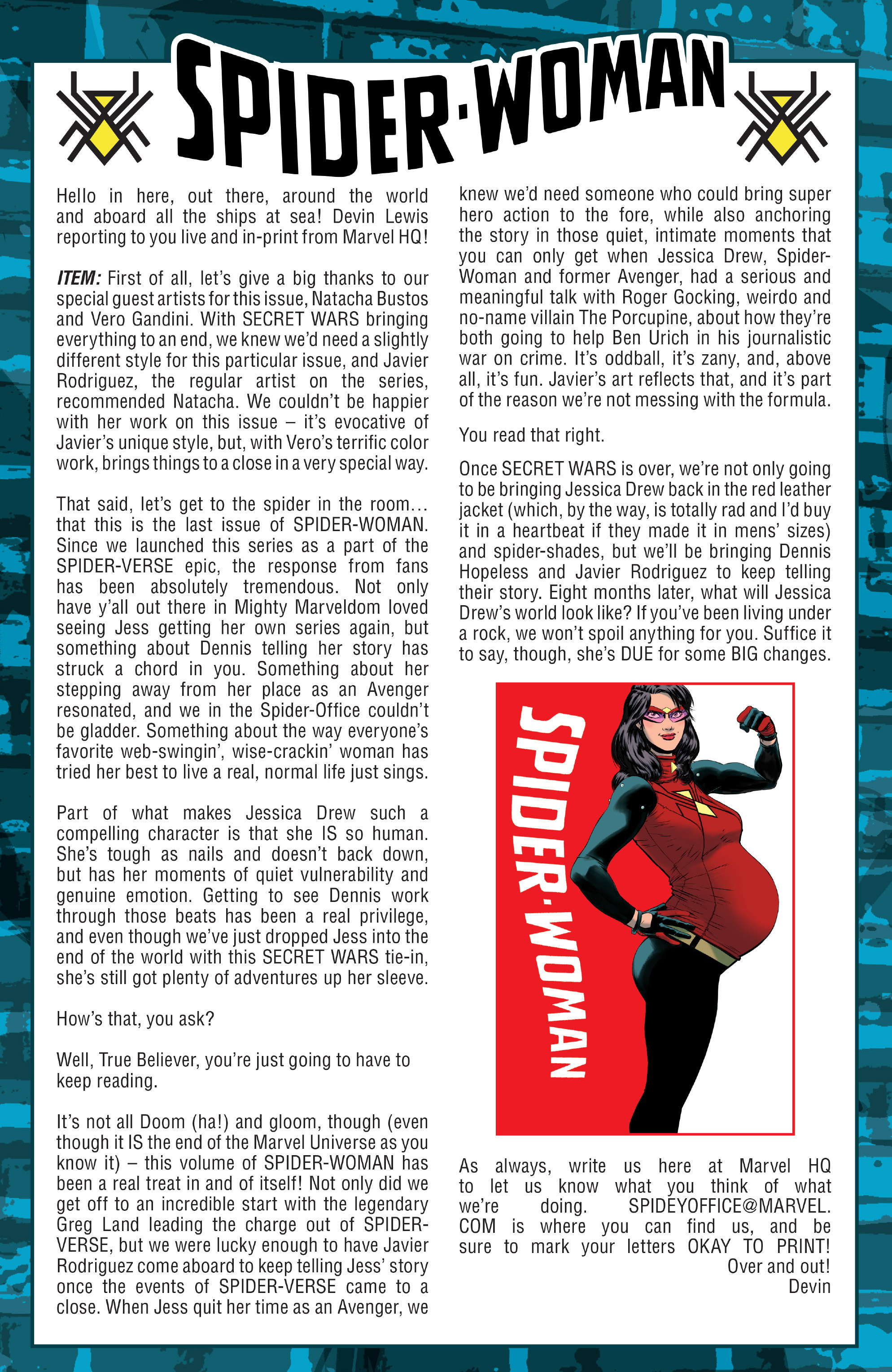 Read online Spider-Woman (2015) comic -  Issue #10 - 22