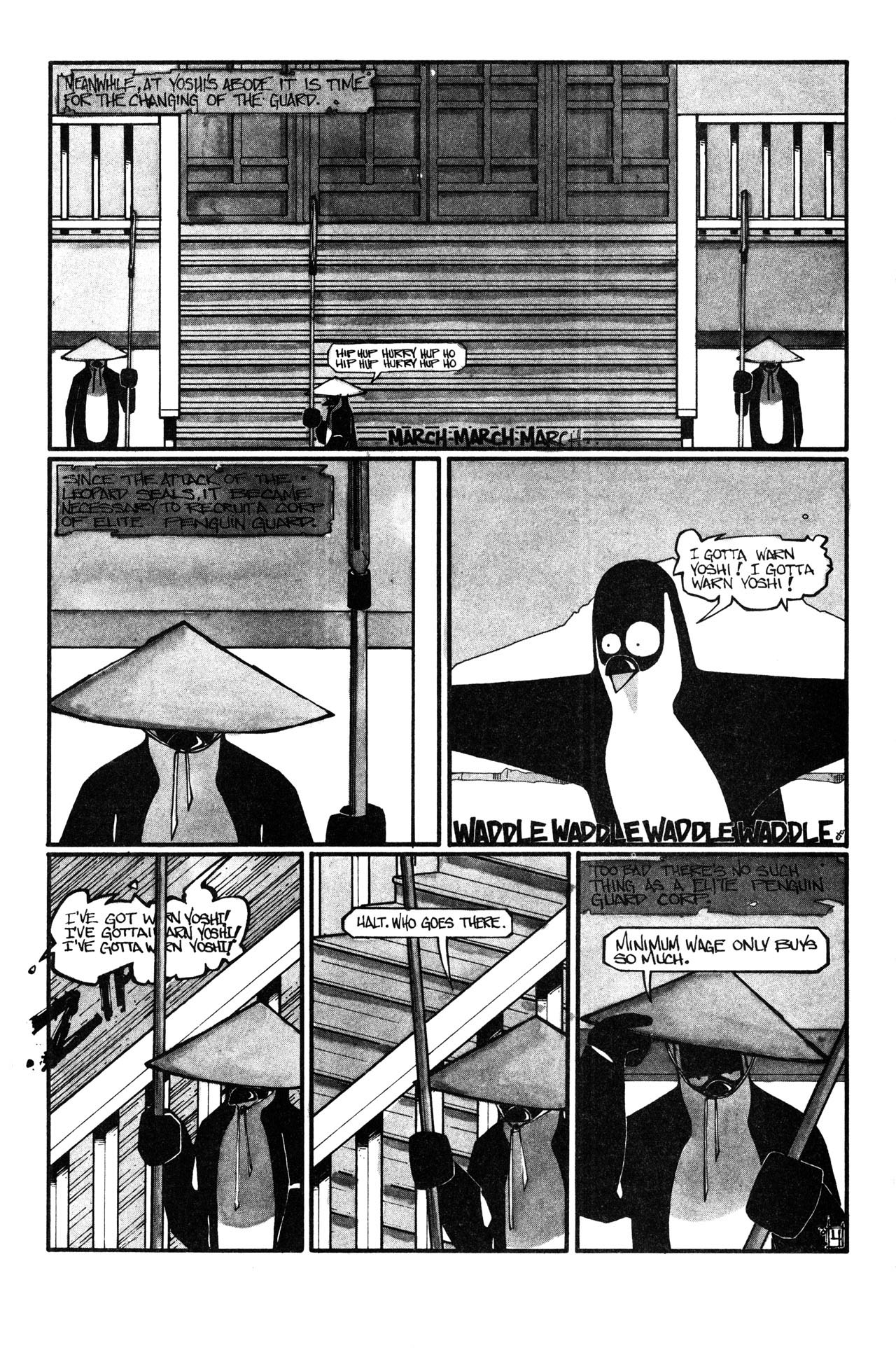 Read online Samurai Penguin comic -  Issue #3 - 6