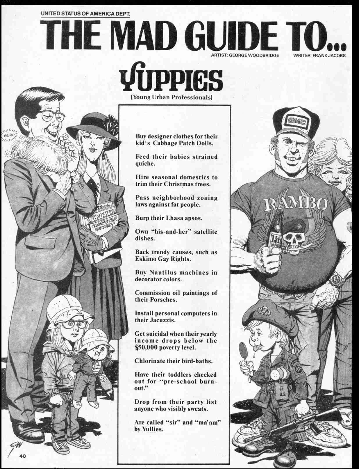 Read online MAD comic -  Issue #261 - 41