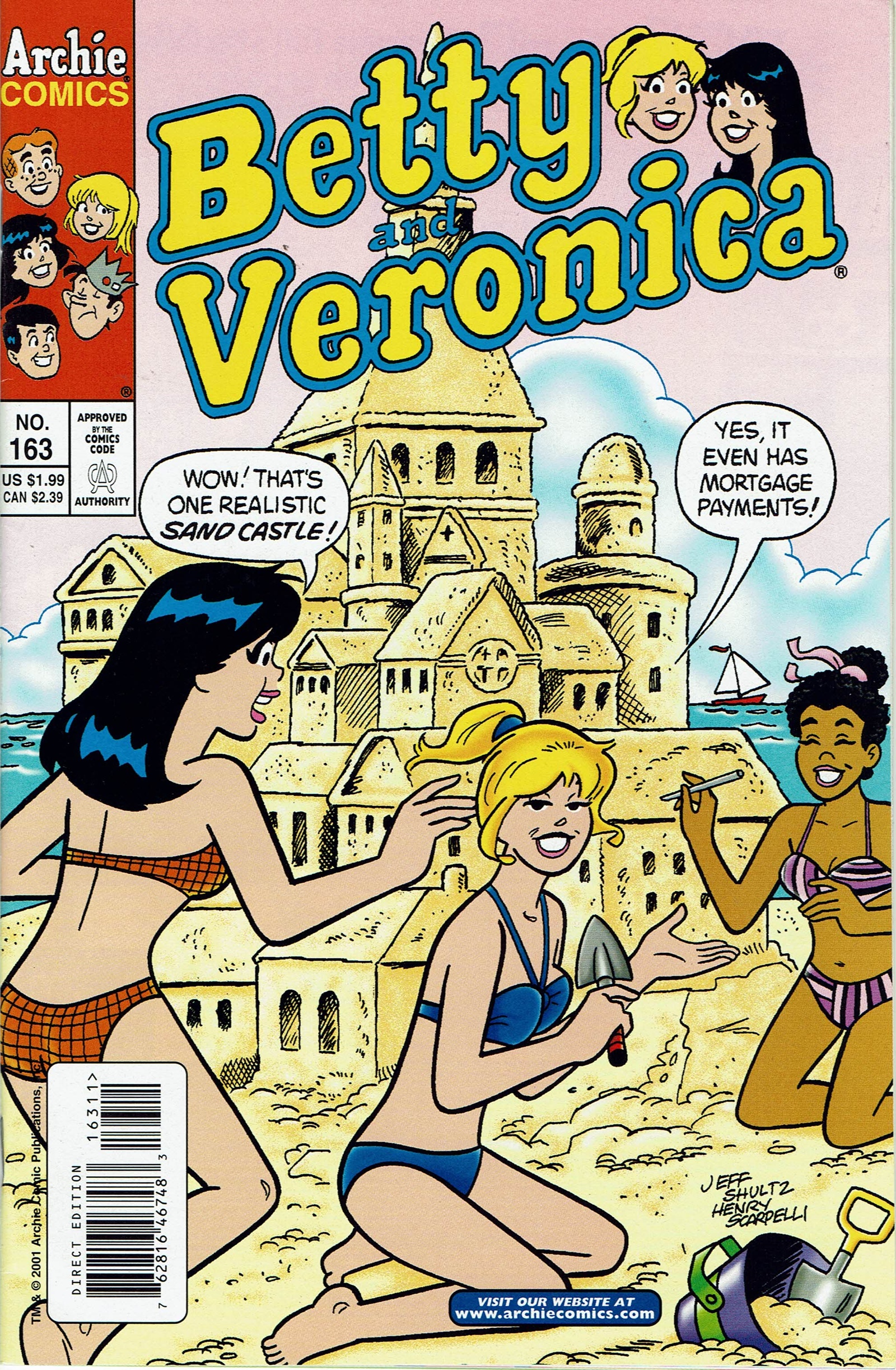 Read online Betty and Veronica (1987) comic -  Issue #163 - 1