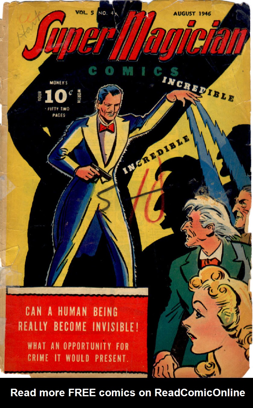 Read online Super-Magician Comics comic -  Issue #52 - 1