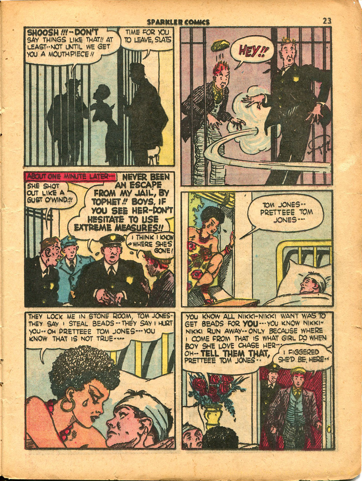 Read online Sparkler Comics comic -  Issue #15 - 25