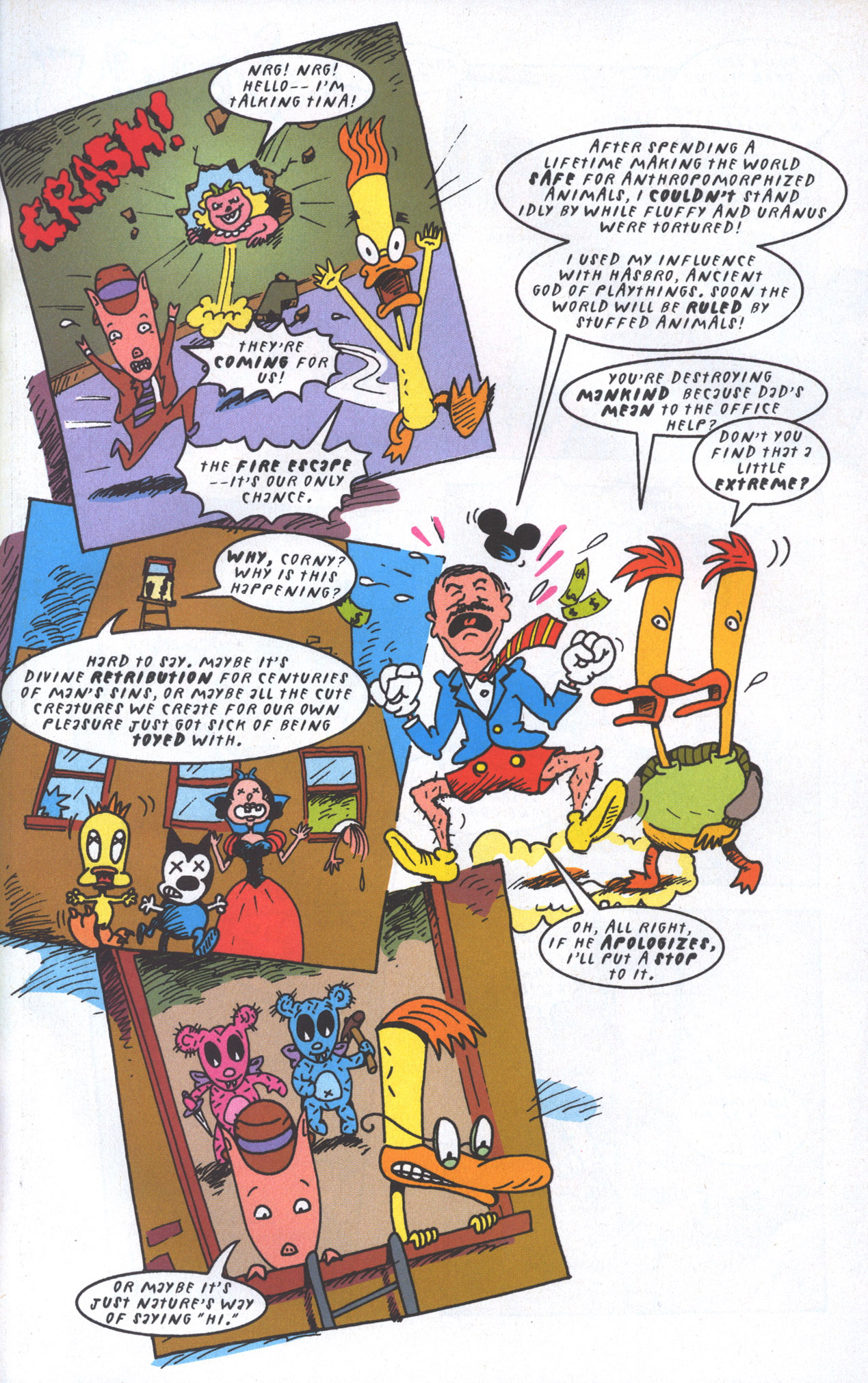 Read online Duckman (1994) comic -  Issue #3 - 19