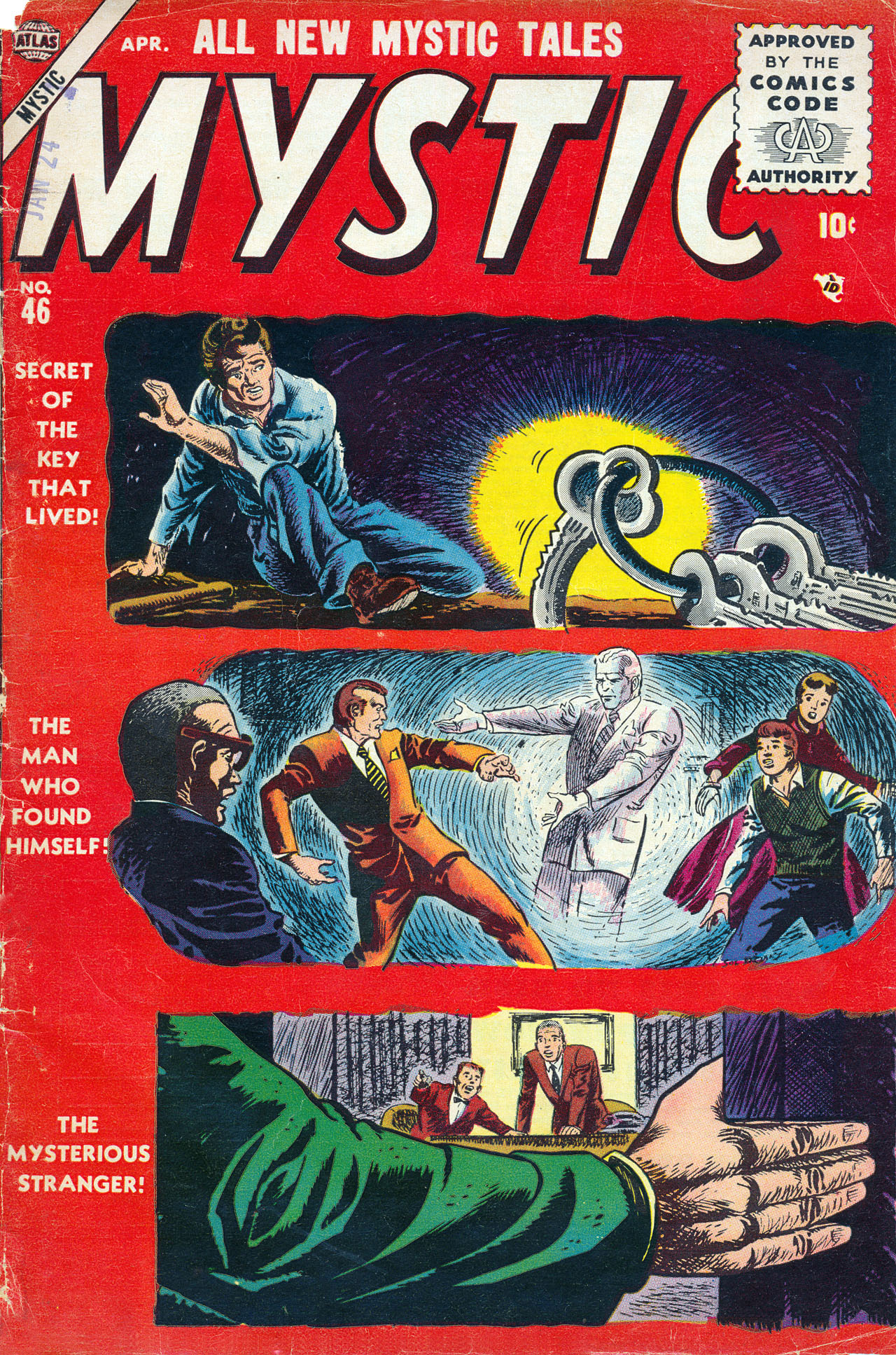 Read online Mystic (1951) comic -  Issue #46 - 1