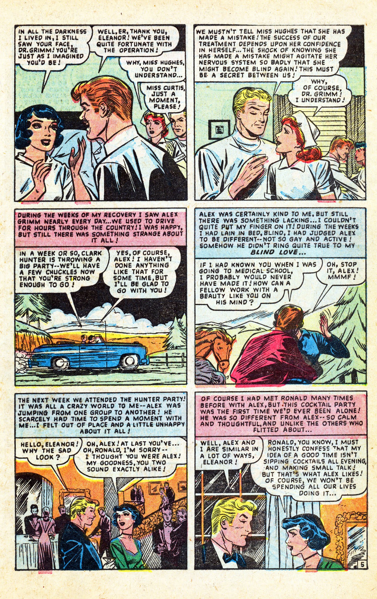 Read online Love Secrets (1949) comic -  Issue #1 - 7