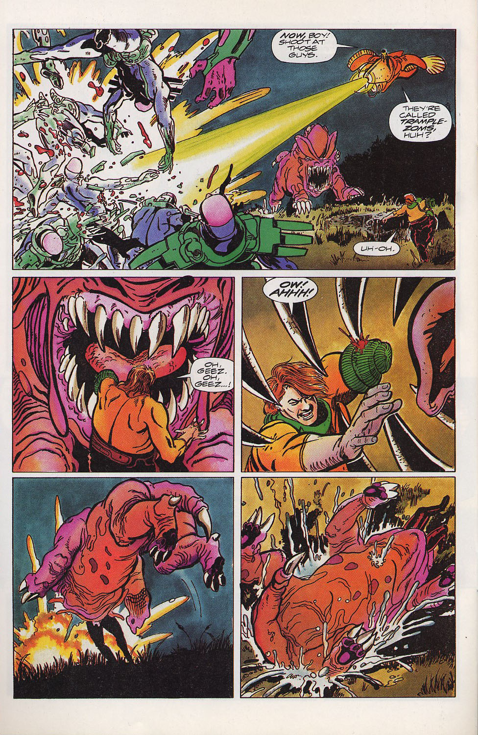 Read online Warriors of Plasm comic -  Issue #2 - 23