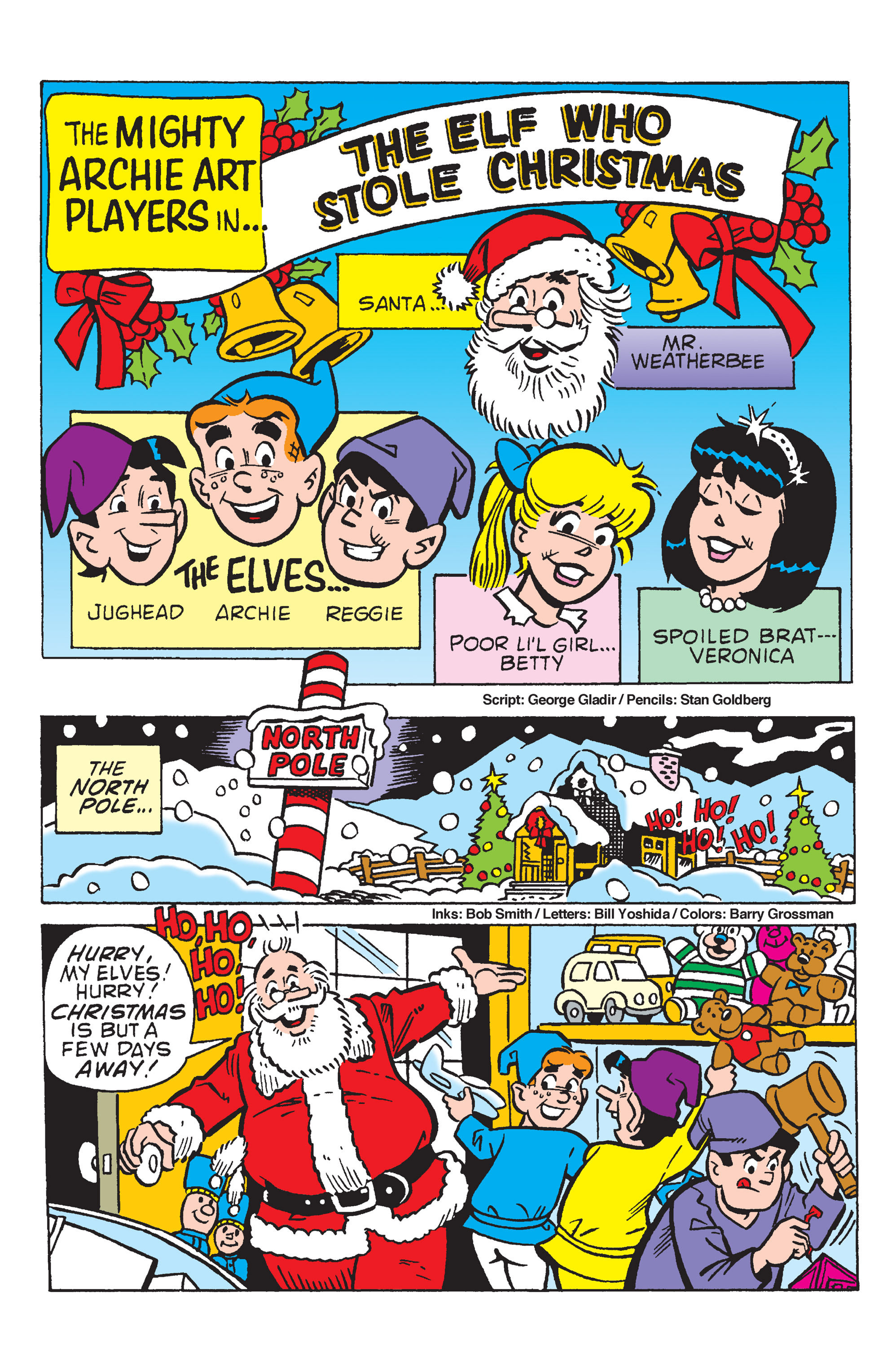 Read online Archie Meets Santa comic -  Issue # TPB - 58