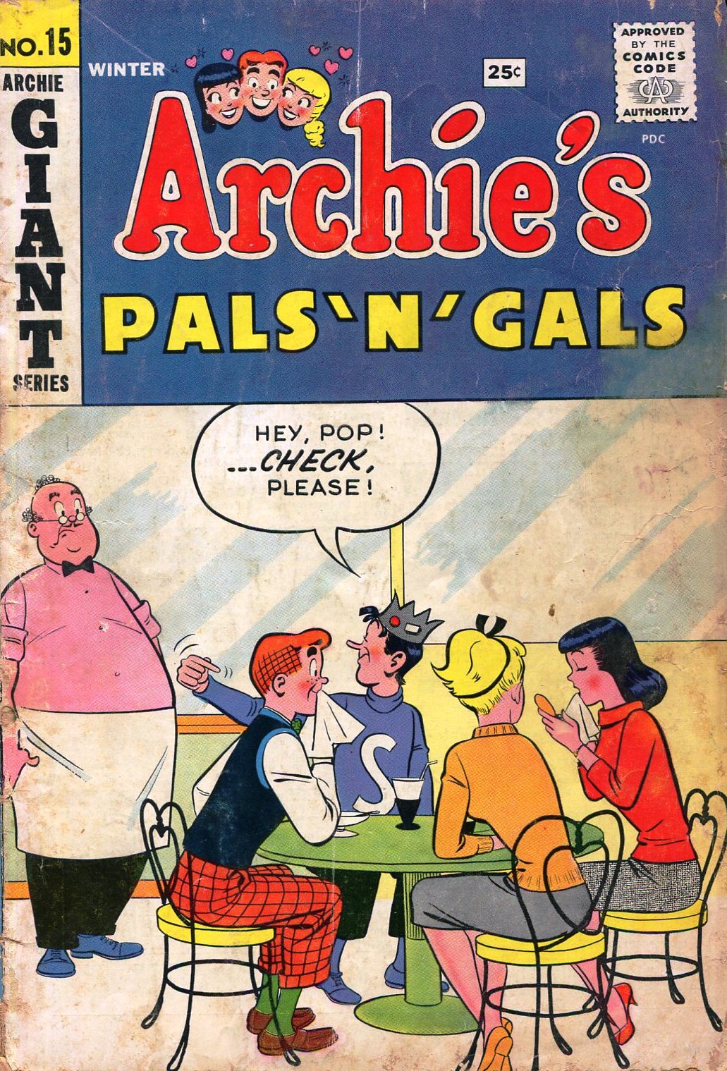 Read online Archie's Pals 'N' Gals (1952) comic -  Issue #15 - 1