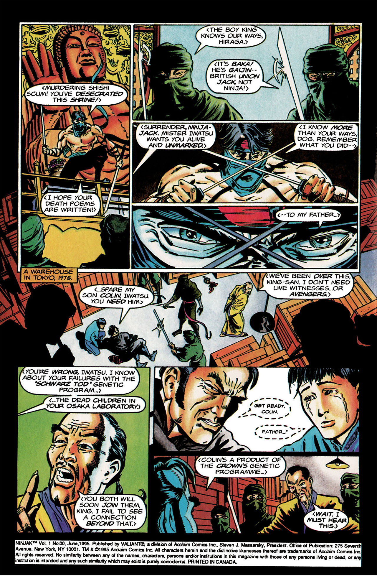 Read online Ninjak (1994) comic -  Issue #00 - 3