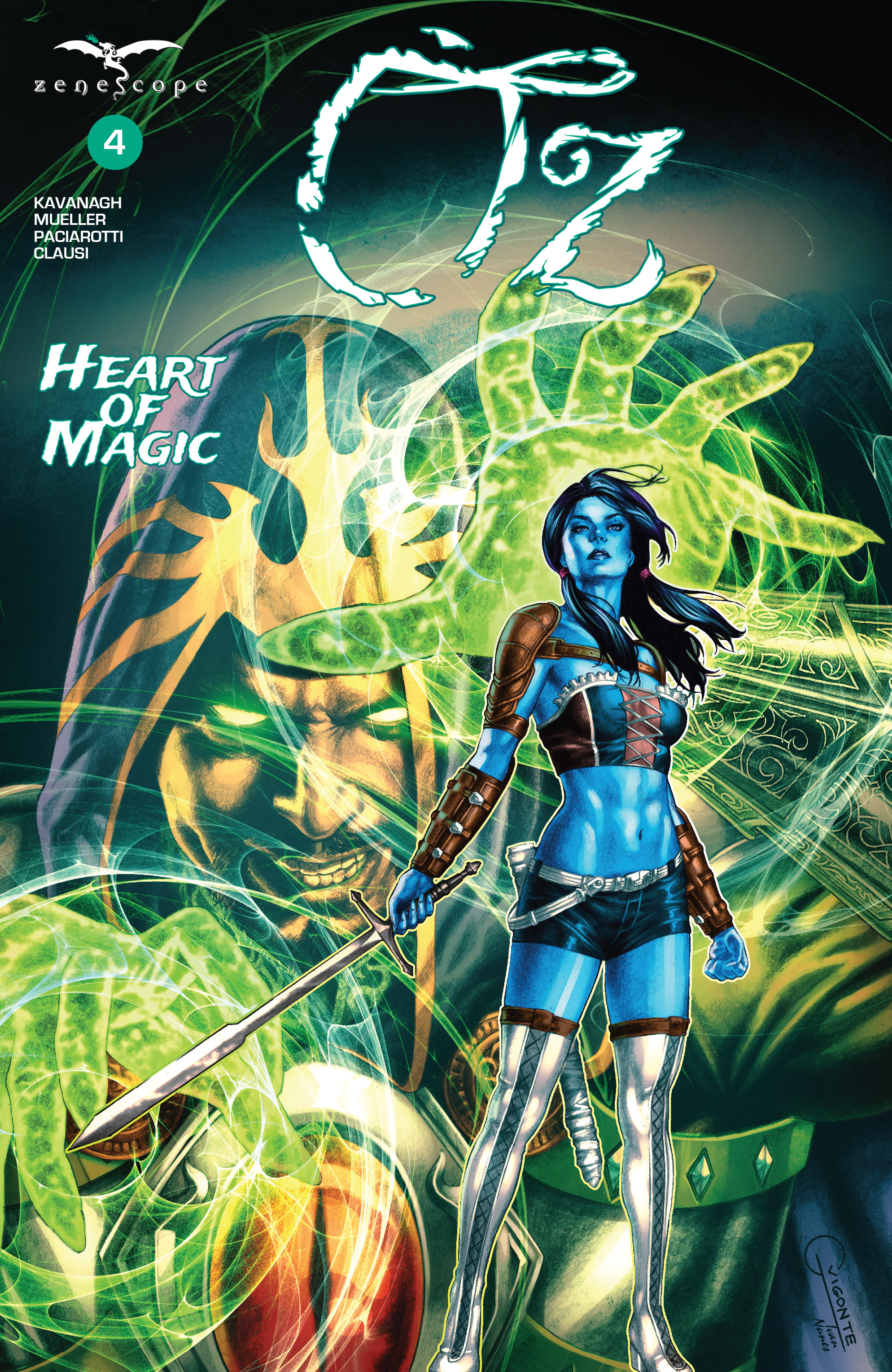 Read online Oz: Heart of Magic comic -  Issue #4 - 1