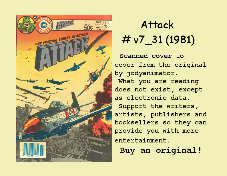 Read online Attack (1971) comic -  Issue #31 - 37