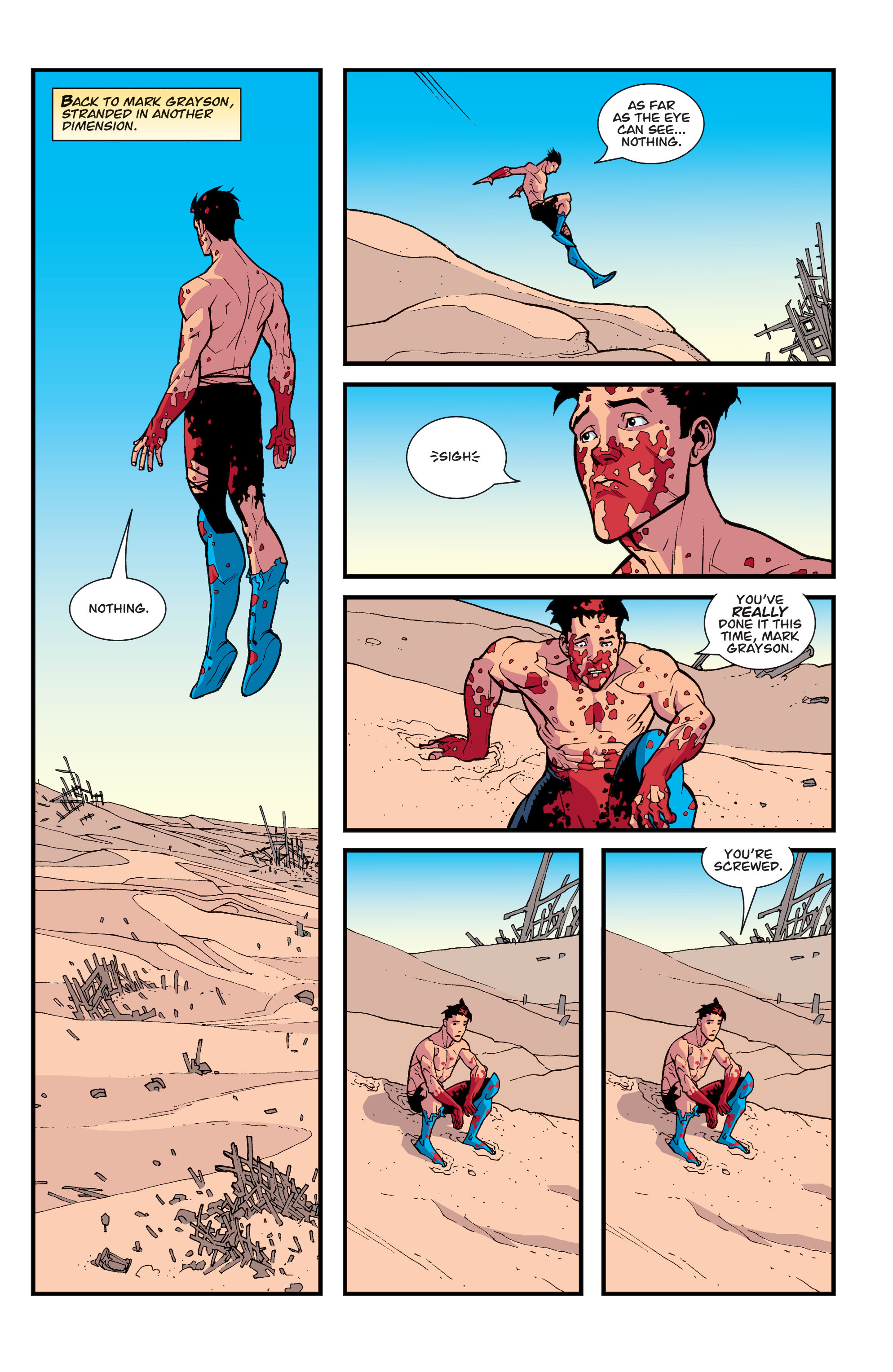 Read online Invincible comic -  Issue # _TPB 7 - Threes Company - 83