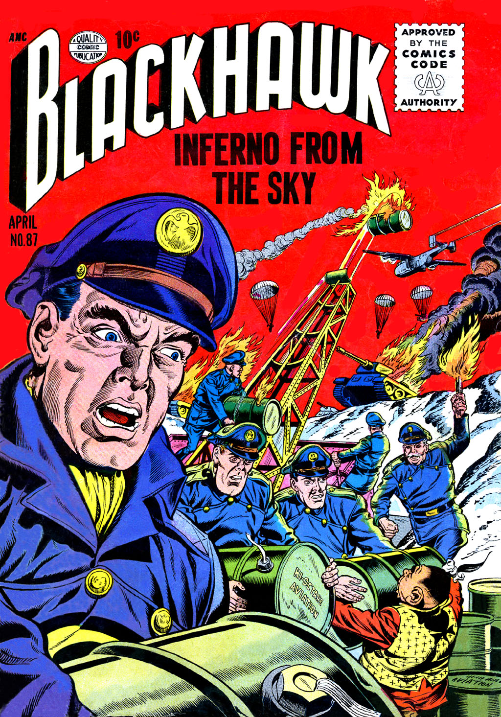 Read online Blackhawk (1957) comic -  Issue #87 - 1