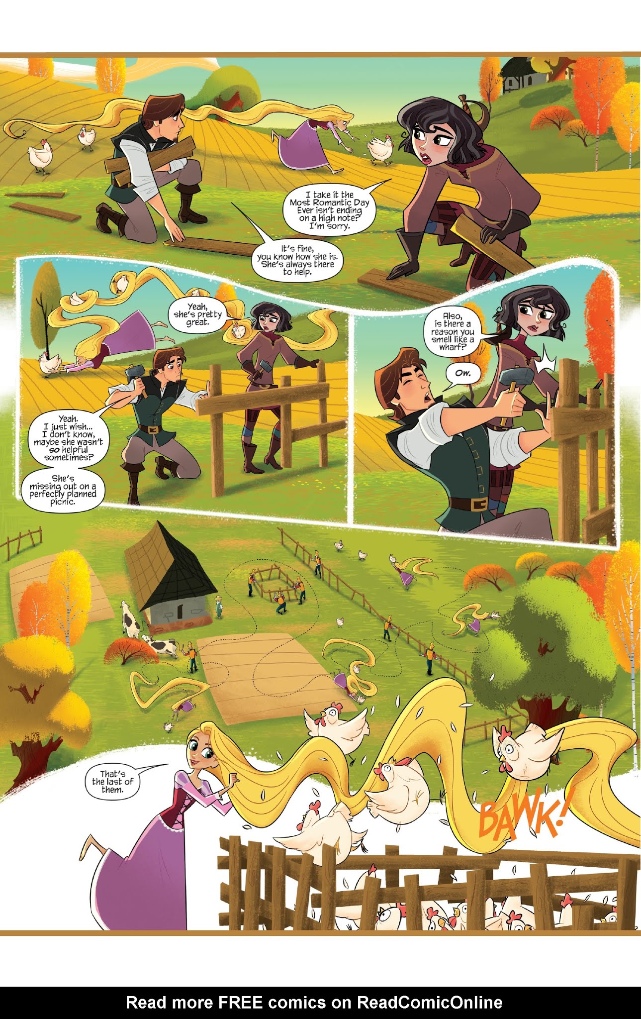 Read online Tangled: The Series: Hair-Raising Adventures comic -  Issue #3 - 16