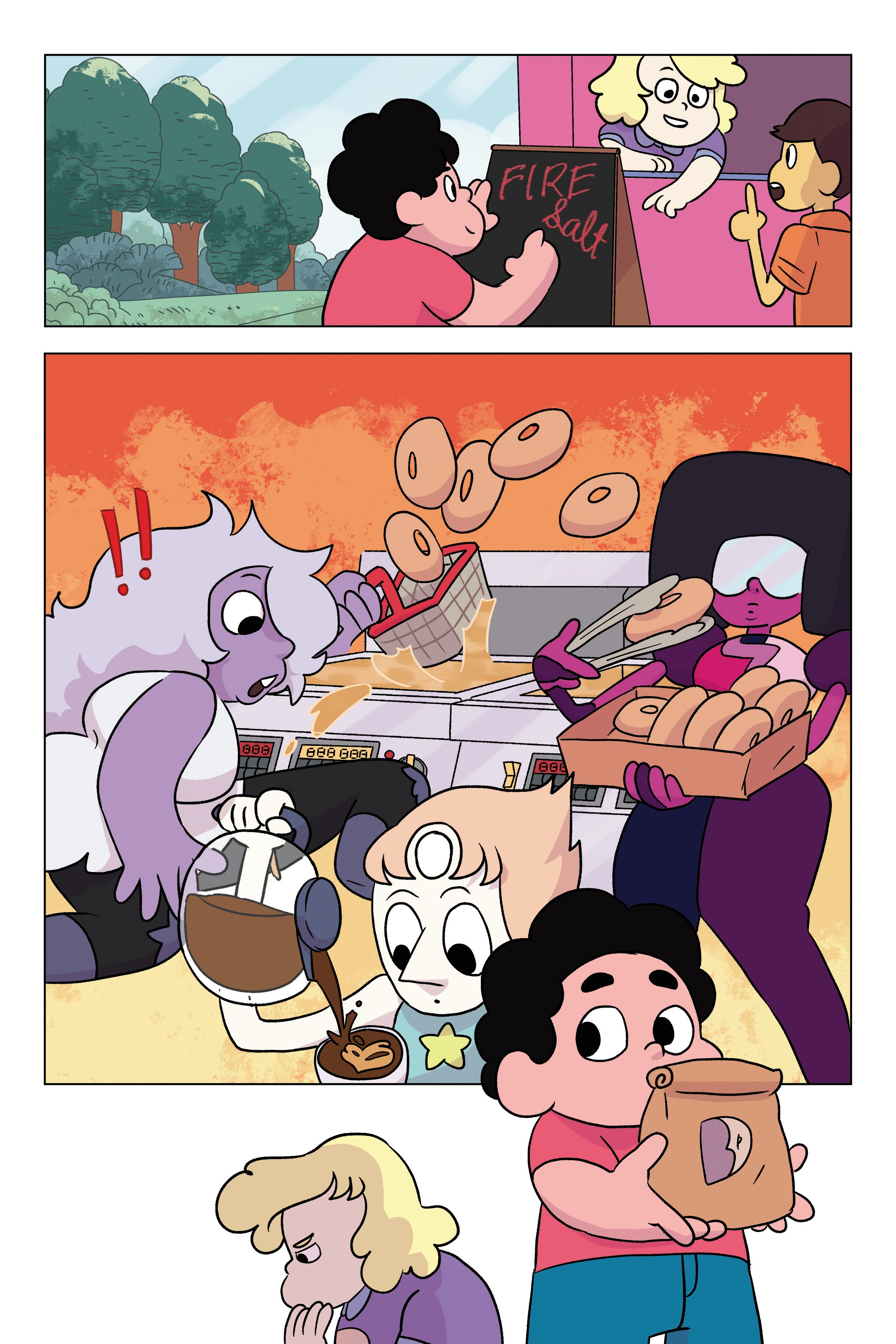 Read online Steven Universe: Ultimate Dough-Down comic -  Issue # TPB - 74