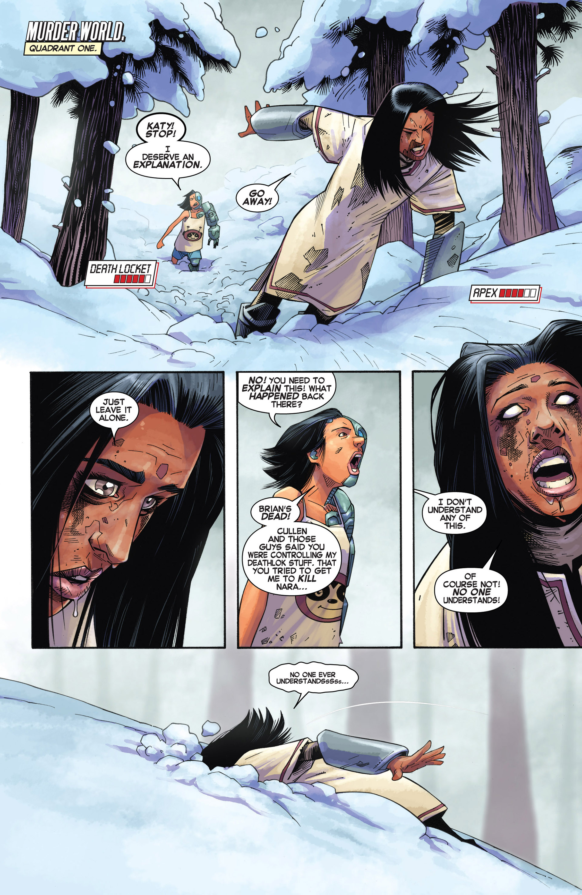 Read online Avengers Arena comic -  Issue #8 - 11