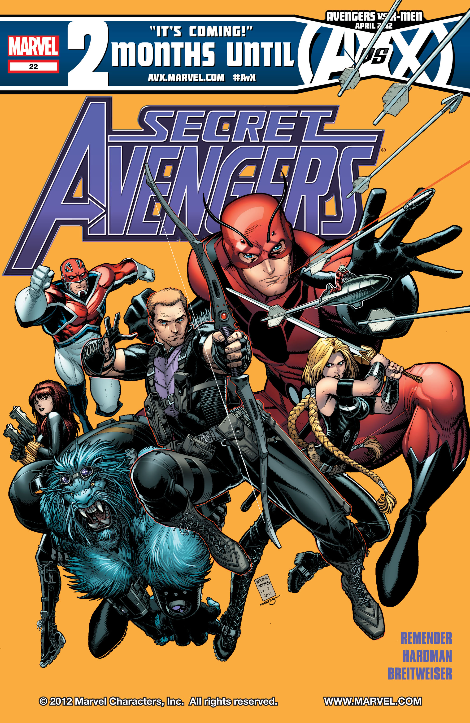 Read online Secret Avengers (2010) comic -  Issue #22 - 1