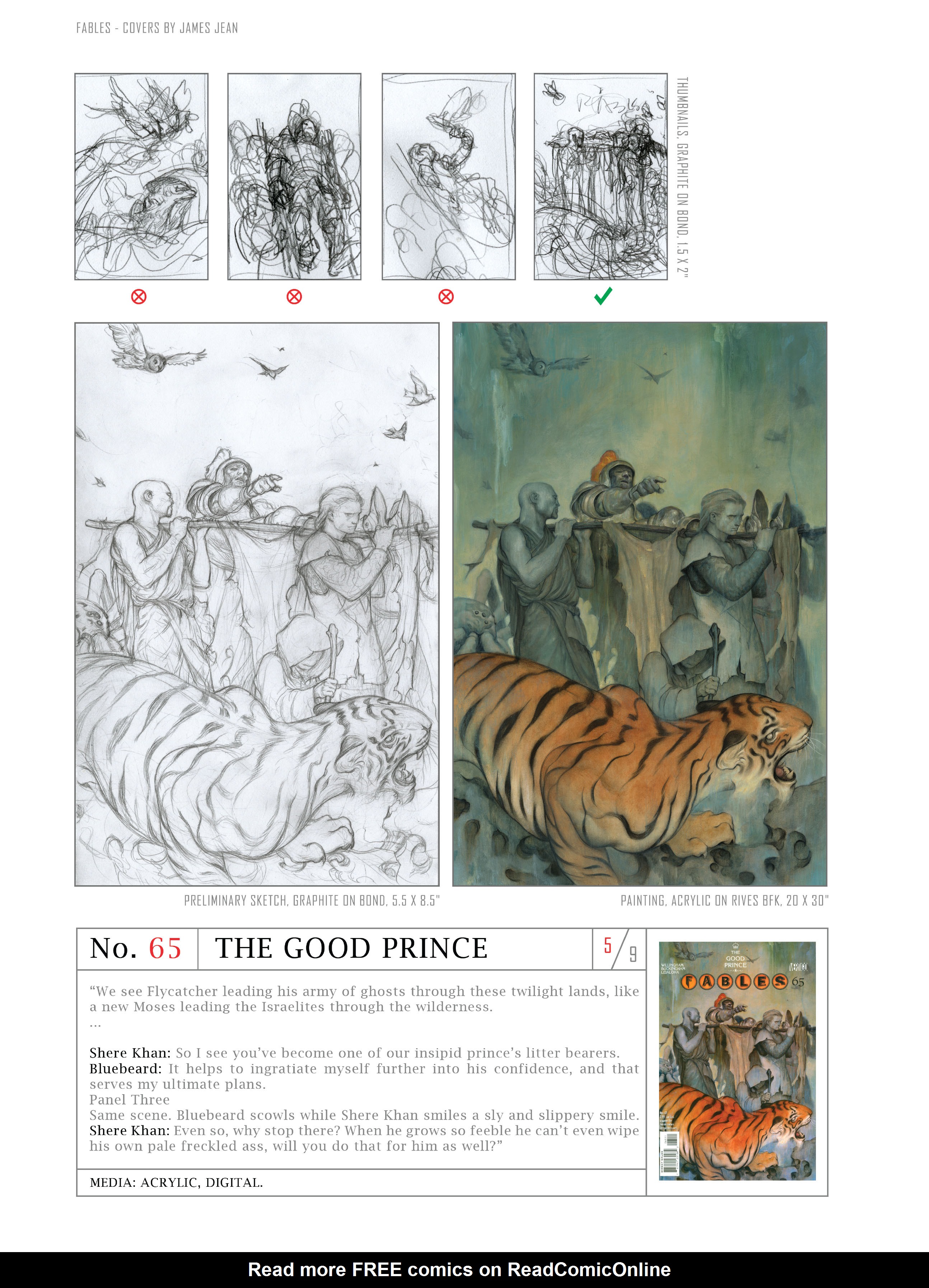 Read online Fables: Covers by James Jean comic -  Issue # TPB (Part 2) - 63