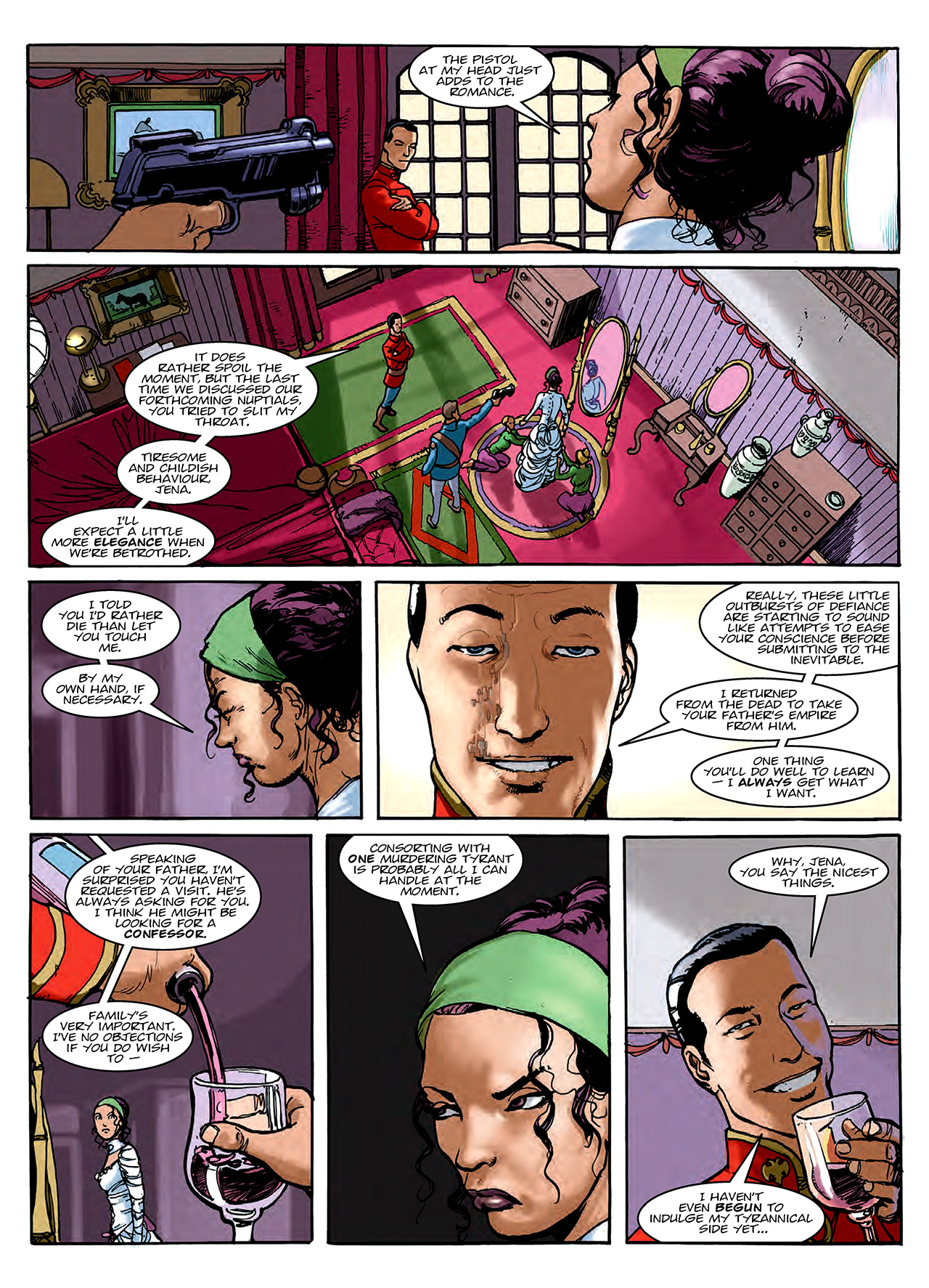 Read online Nikolai Dante comic -  Issue # TPB 11 - 20