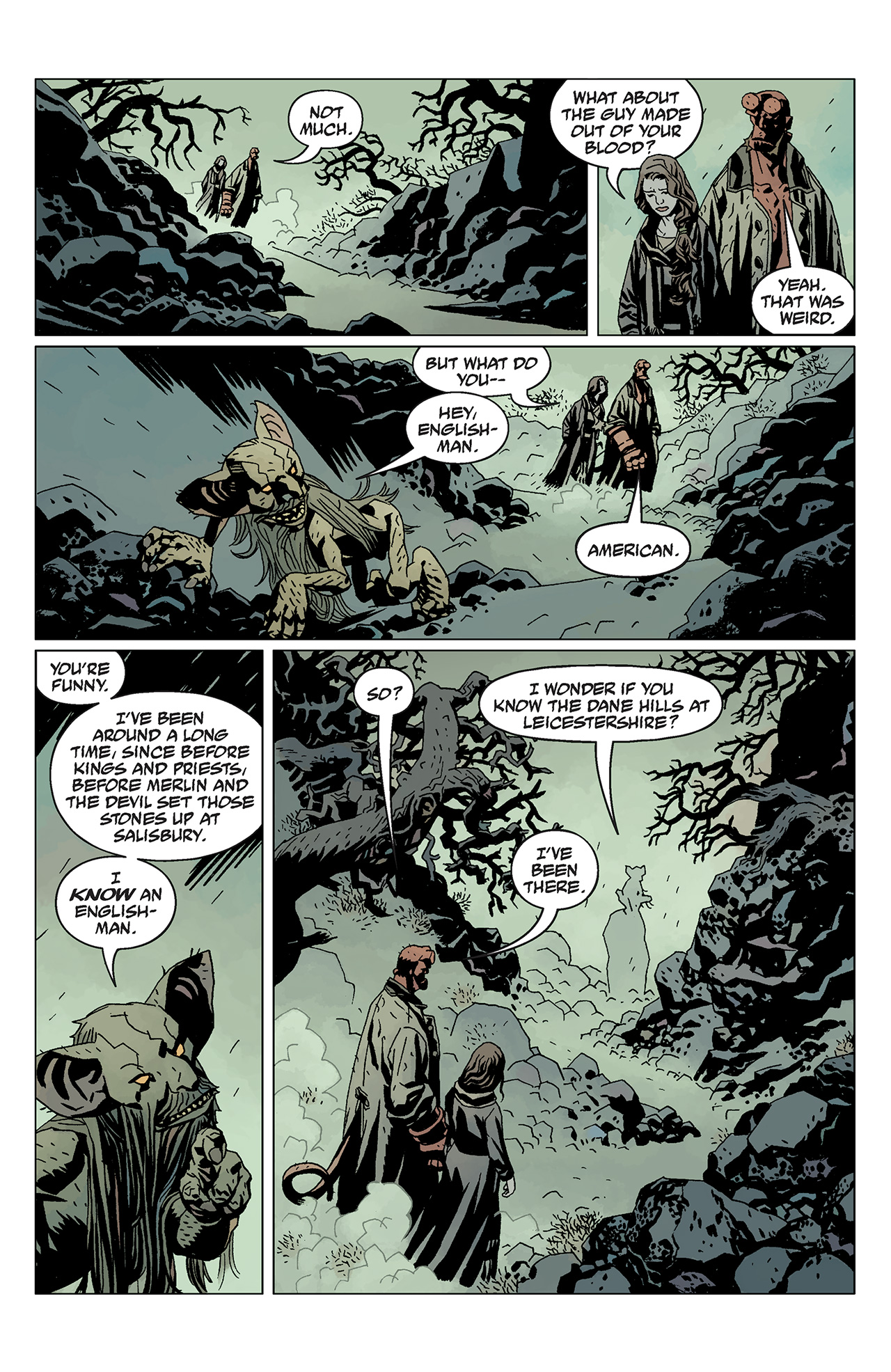 Read online Hellboy: The Wild Hunt comic -  Issue #4 - 10